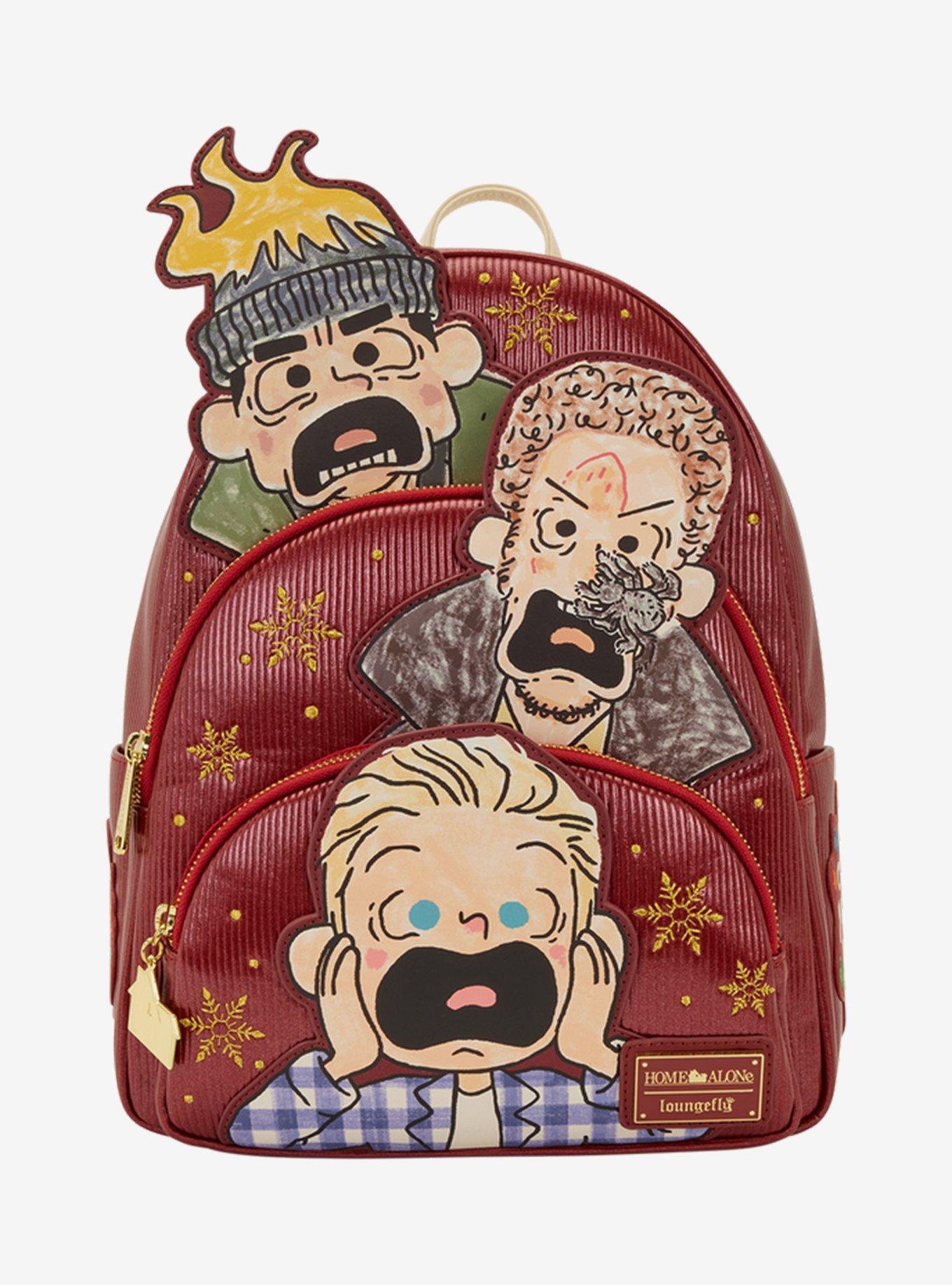 Loungefly Home Alone Characters Triple Pocket Mini Backpack, , hi-res