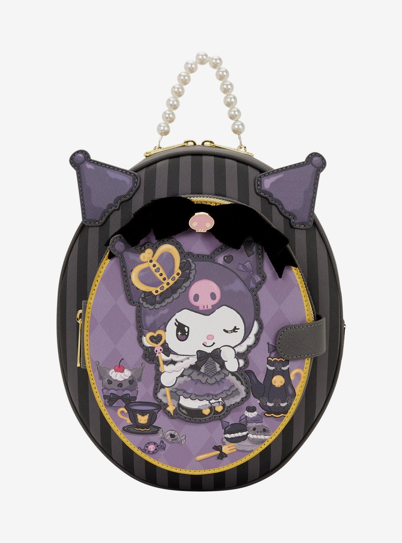 Loungefly Sanrio Kuromi 20th Anniversary Cameo Mini Backpack, , hi-res