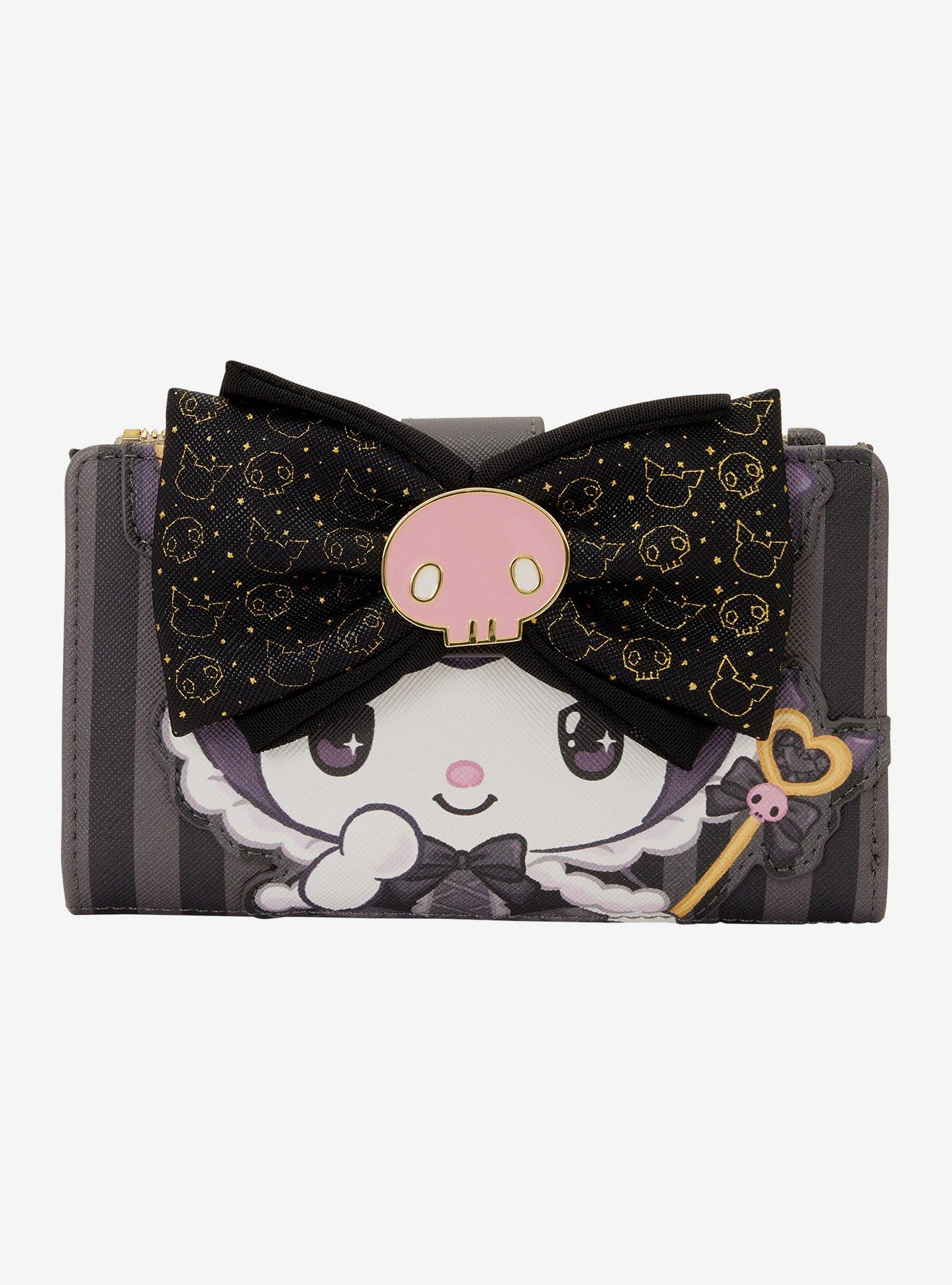 Loungefly Sanrio Kuromi 20th Anniversary Wallet, , hi-res