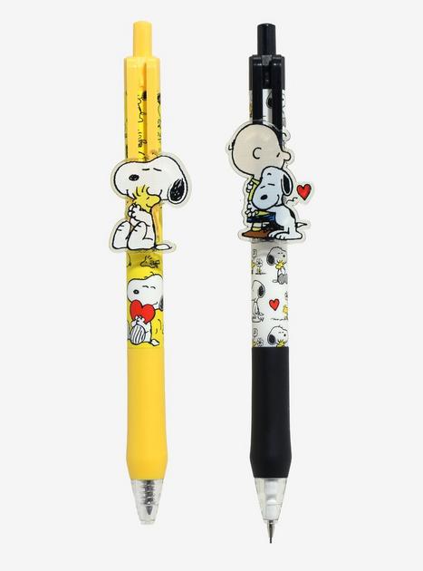 Peanuts x Ooly Snoopy & Charlie Brown Gel Pen and Mechanical Pencil Set ...
