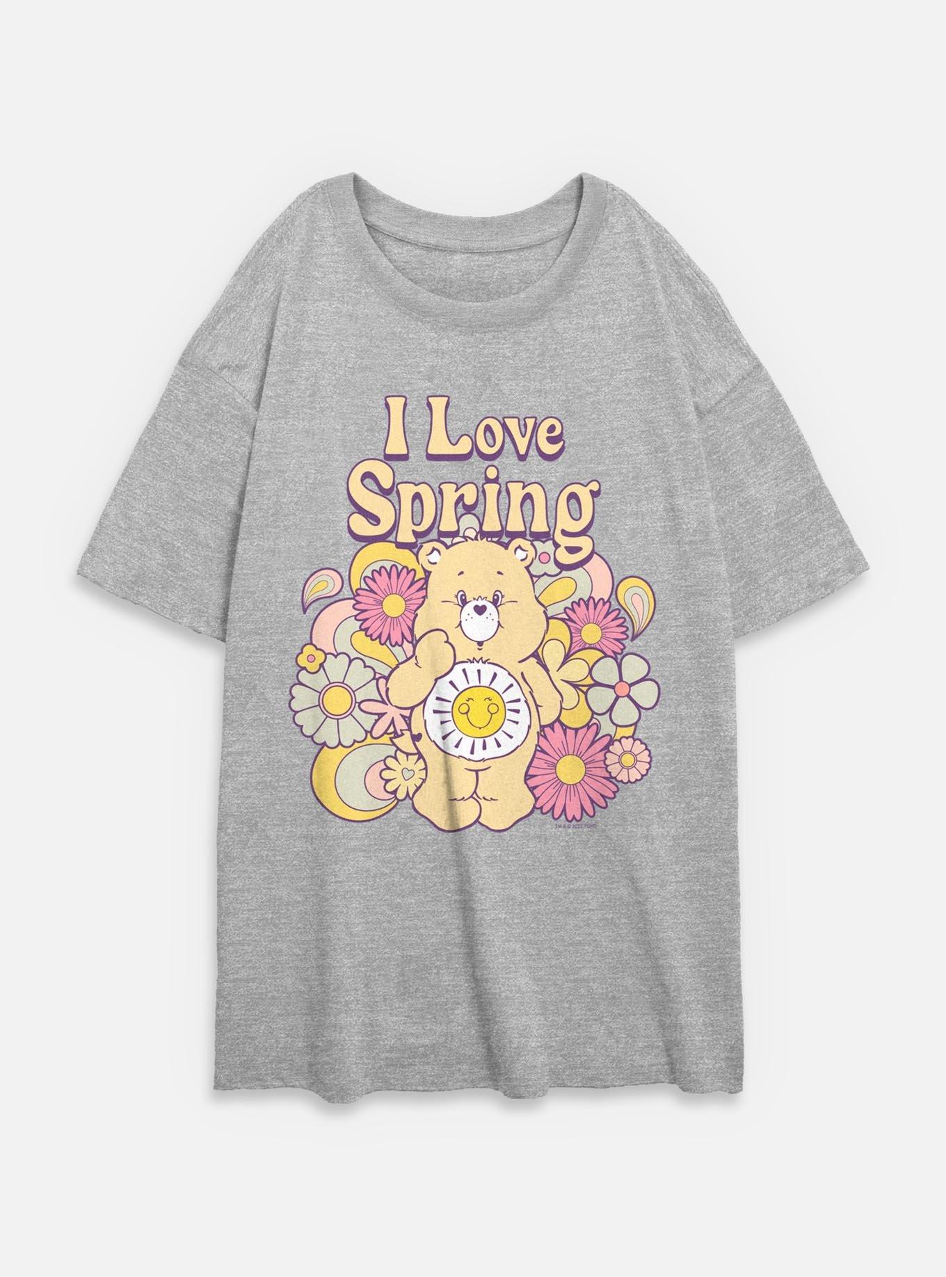 Care Bears I Love Spring Funshine Womens Oversized T-Shirt, , hi-res