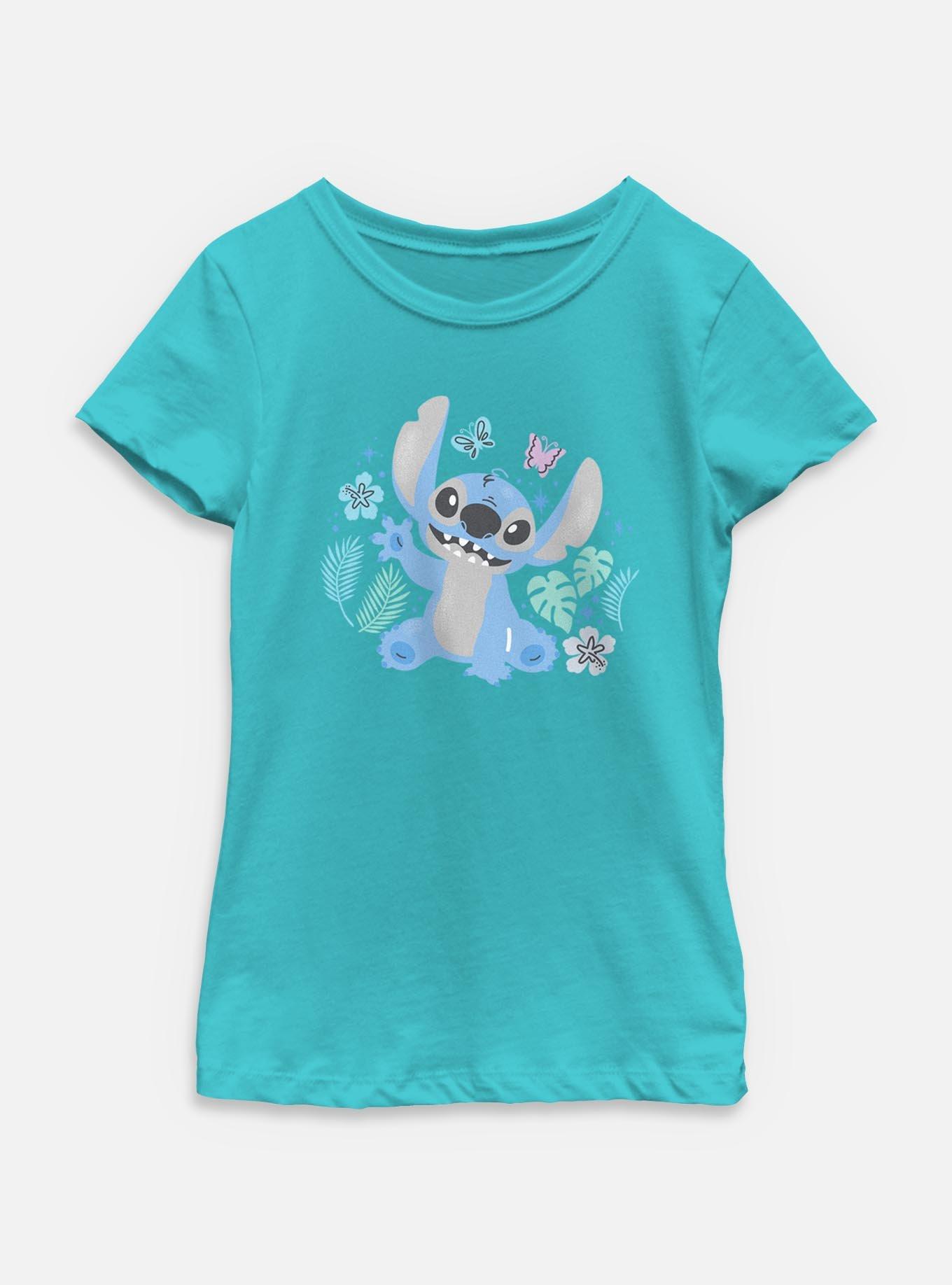 Disney Lilo & Stitch Spring Stitch Youth Girls T-Shirt, , hi-res