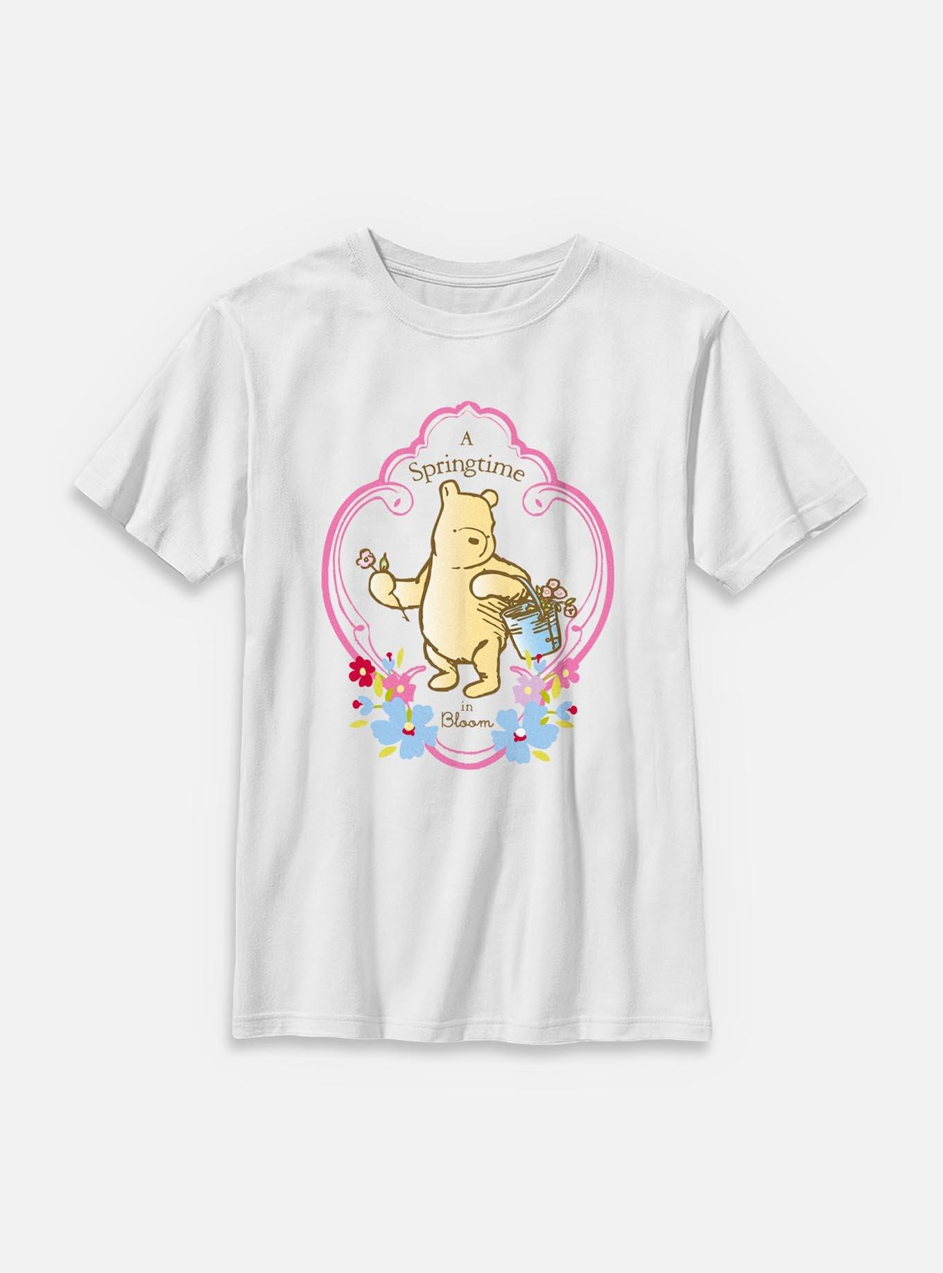 Disney Winnie The Pooh A Springtime In Bloom Youth T-Shirt, , hi-res