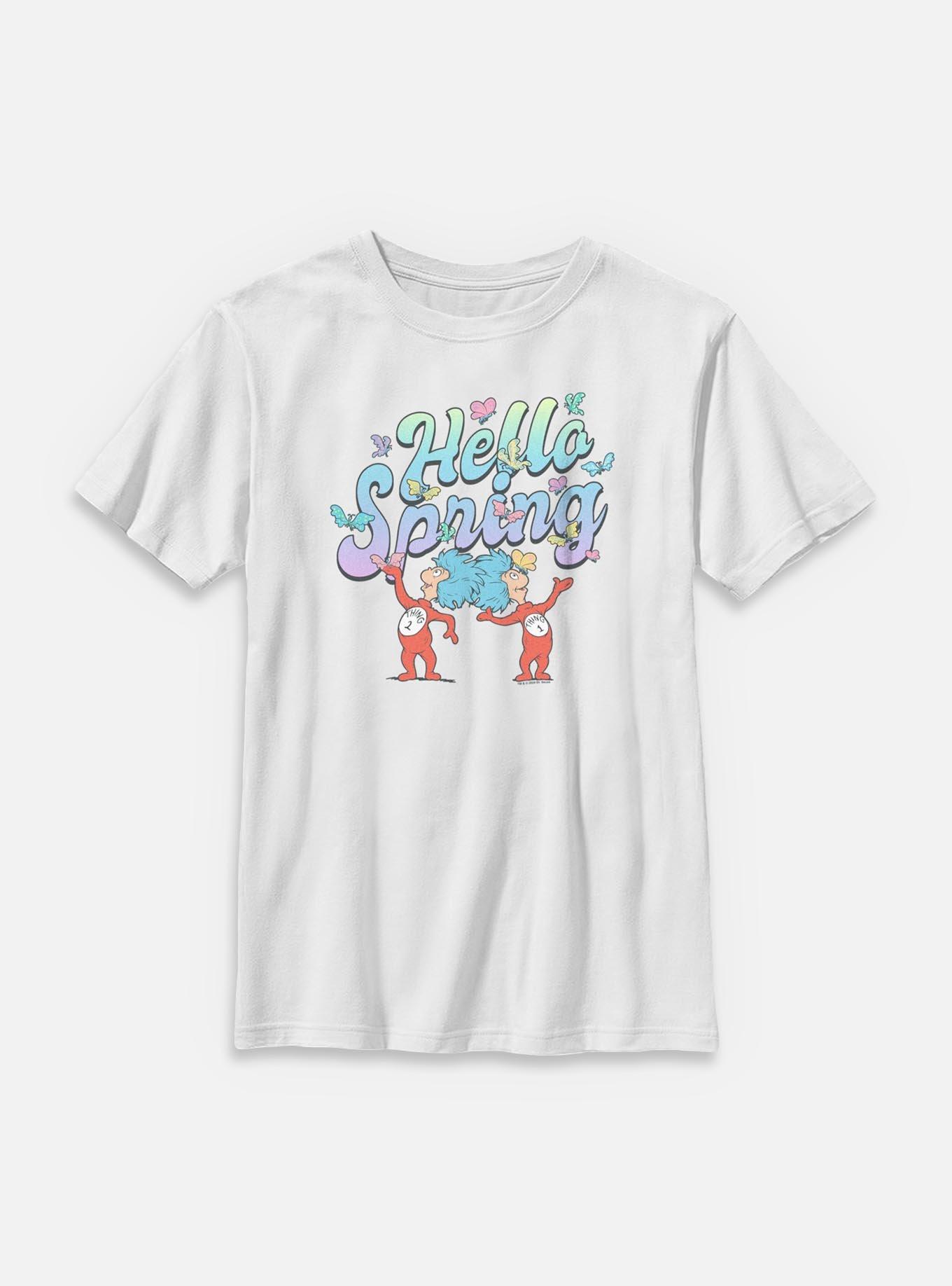 Dr. Seuss Hello Spring Youth T-Shirt, , hi-res