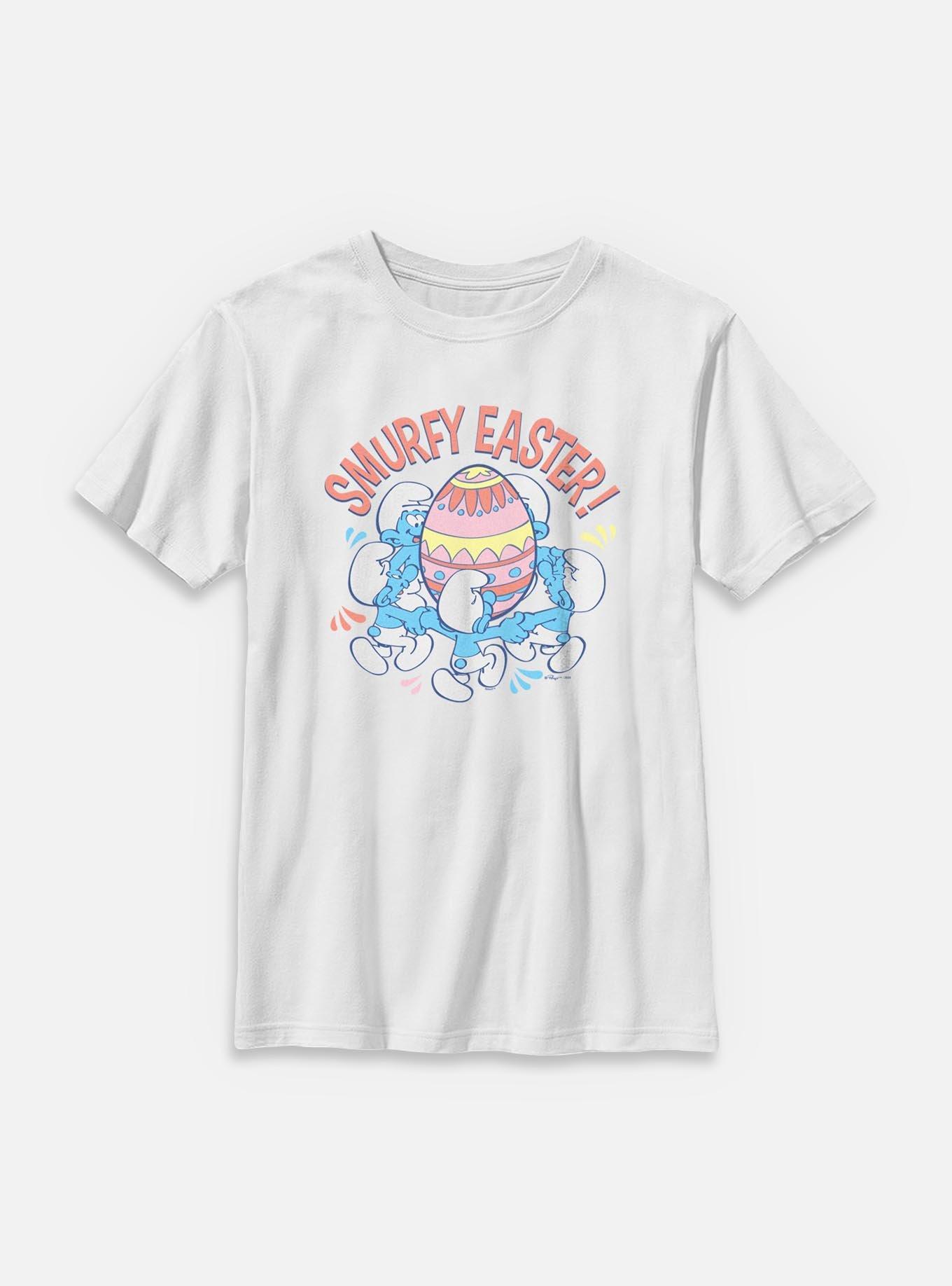 The Smurfs Smurfy Easter Youth T-Shirt, , hi-res