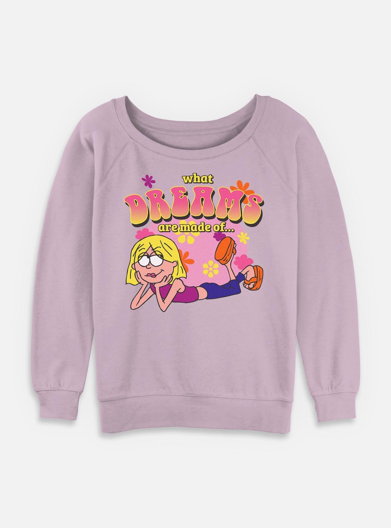 Disney Lizzie McGuire Logo Pop Girls Cami What Dreams Are Made Of Womens Slouchy Sweatshirt, , hi-res