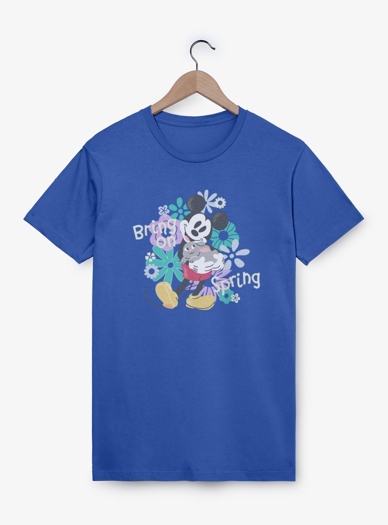 Disney Mickey Mouse Bring On Spring T-Shirt, ROYAL, hi-res