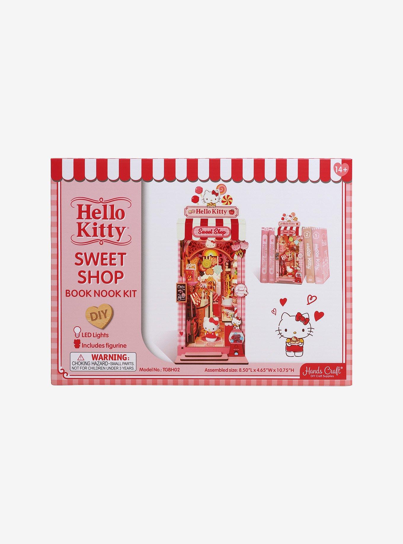 Hands Craft Hello Kitty Sweet Shop Book Nook Kit, , hi-res
