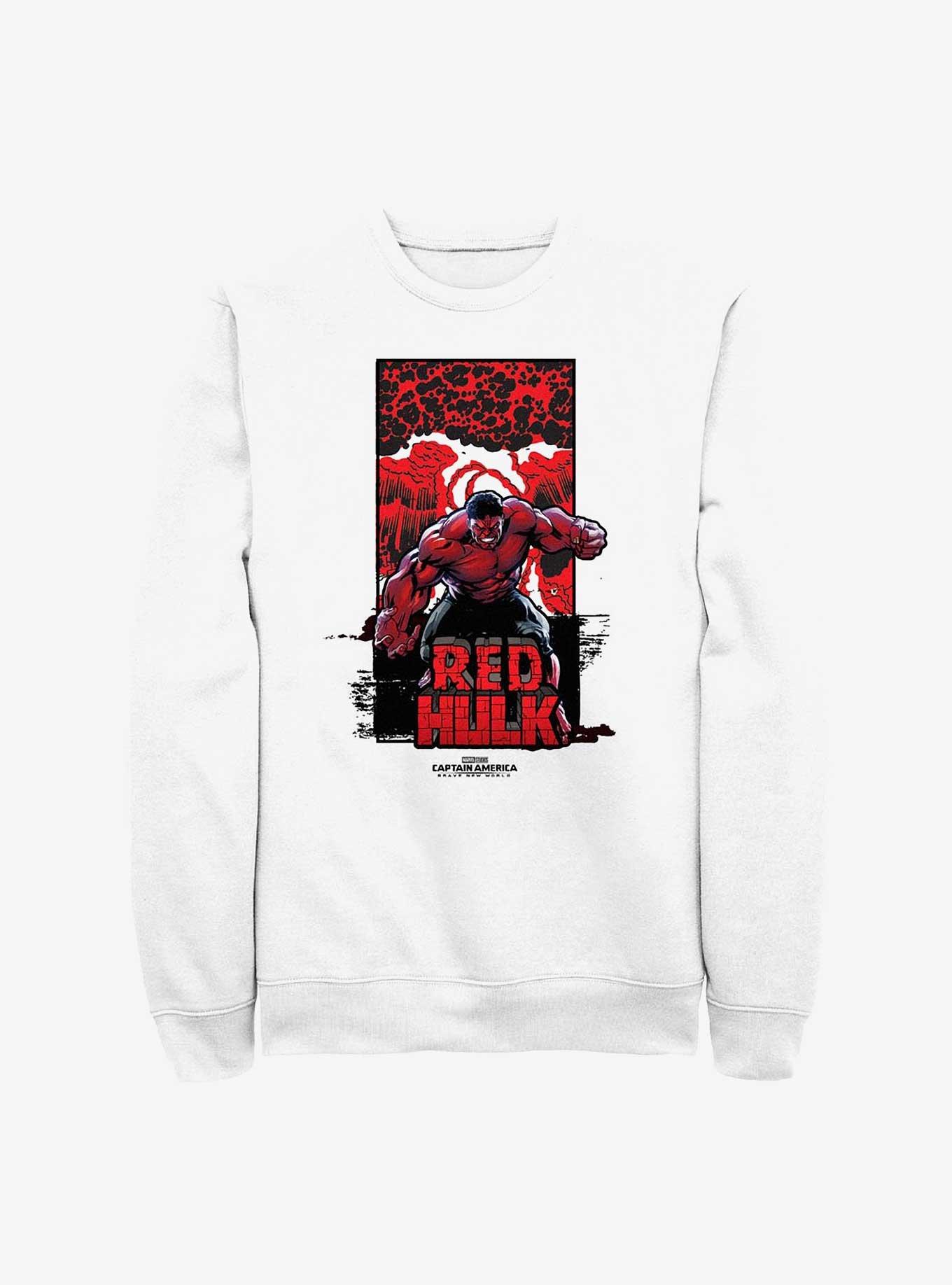 NULL Captain America: Brave New World Red Hulk Bomb Sweatshirt
