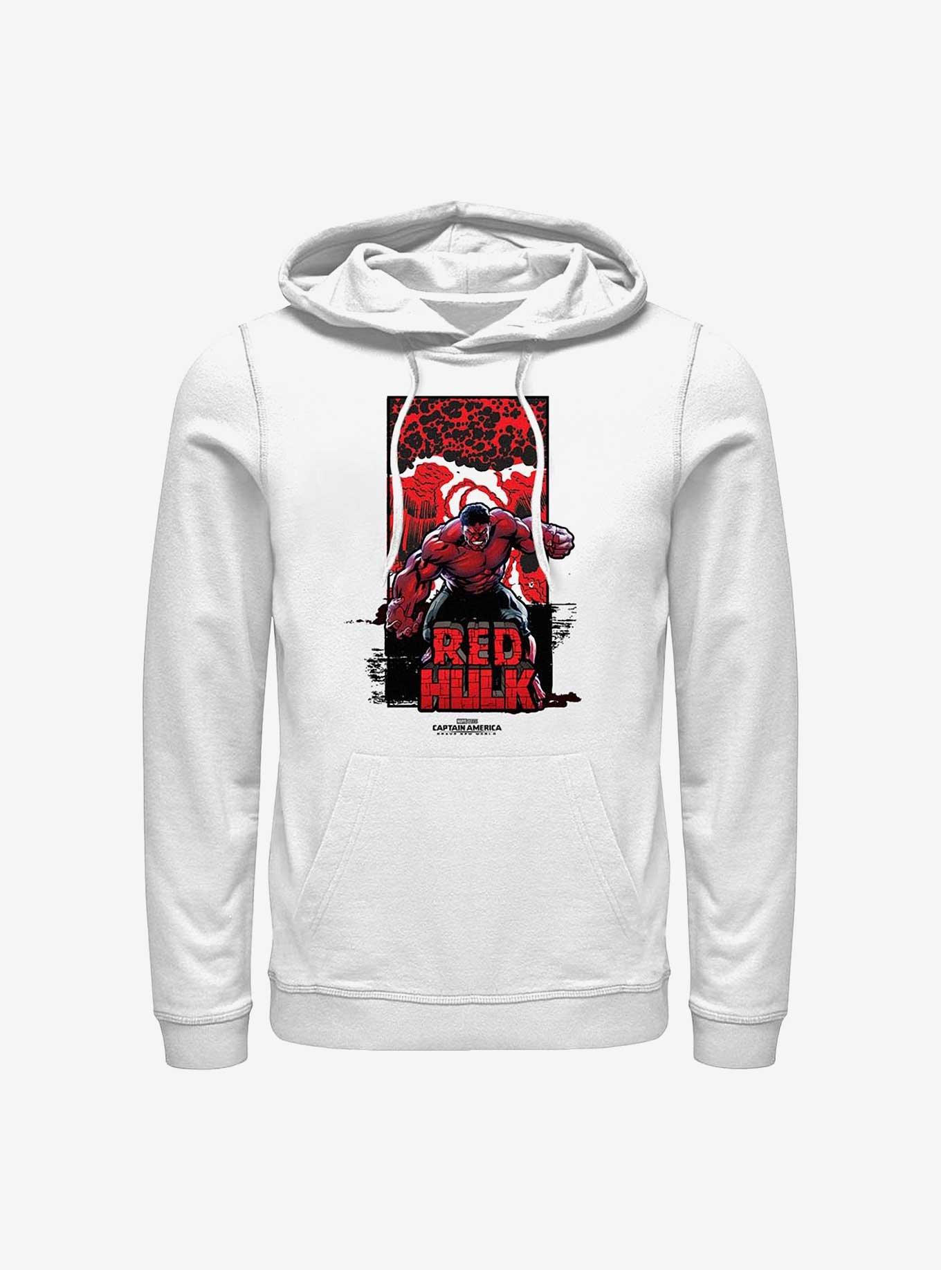 NULL Captain America: Brave New World Red Hulk Bomb Hoodie