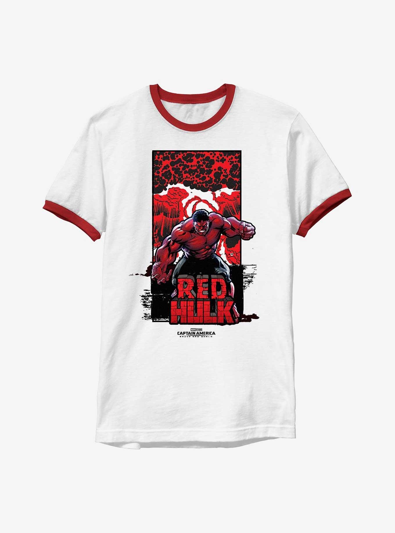 Captain America: Brave New World Red Hulk Bomb Ringer T-Shirt, , hi-res