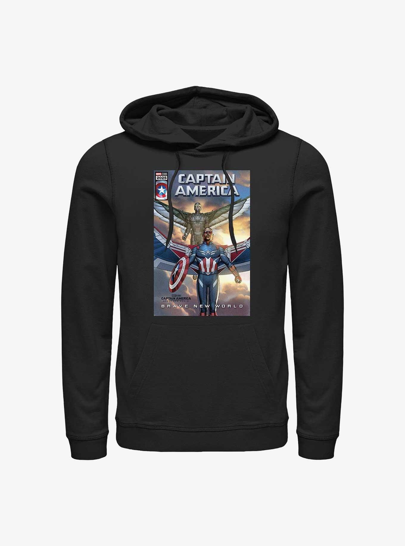Captain America: Brave New World New Falcon Team Up Comic Cover Hoodie, , hi-res