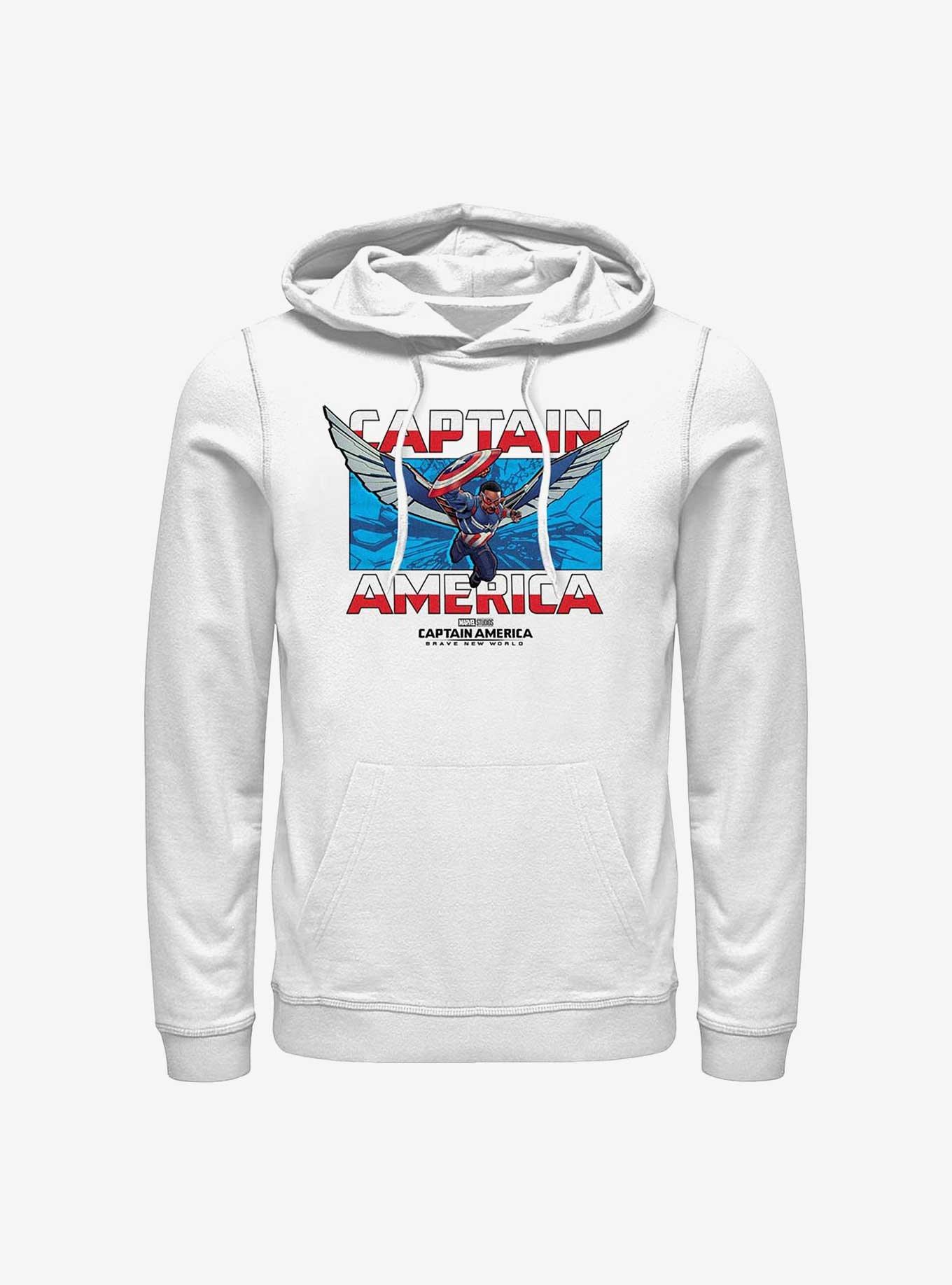Captain America Brave New World Breakthrough Captain America Hoodie