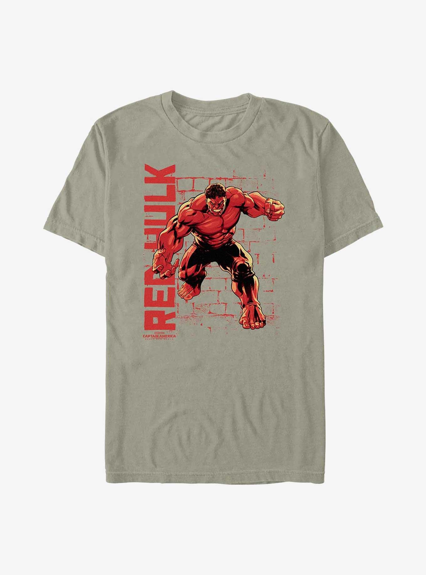 COMFORTCOLORS Captain America: Brave New World Stone Wall Hulk Garment Dye T-Shirt