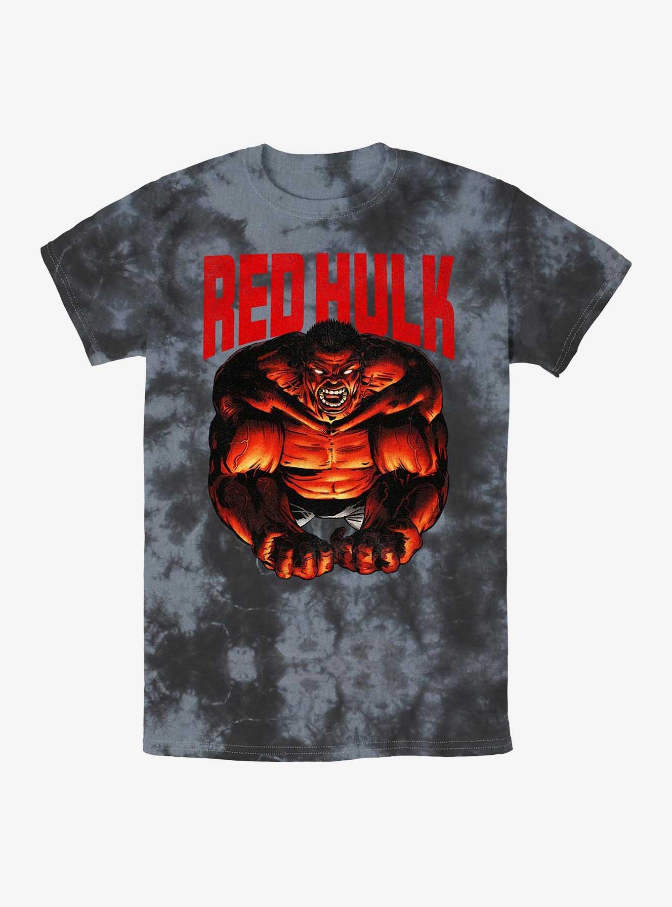 Marvel Red Hulk Tie-Dye T-Shirt, , hi-res