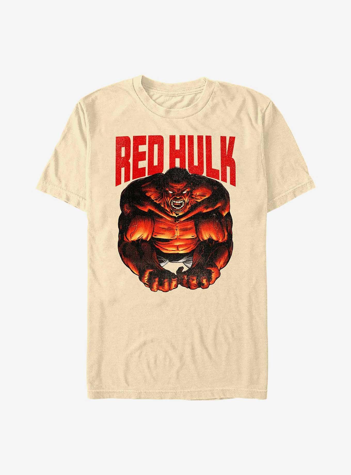 COMFORTCOLORS Marvel Red Hulk Garment Dye T-Shirt