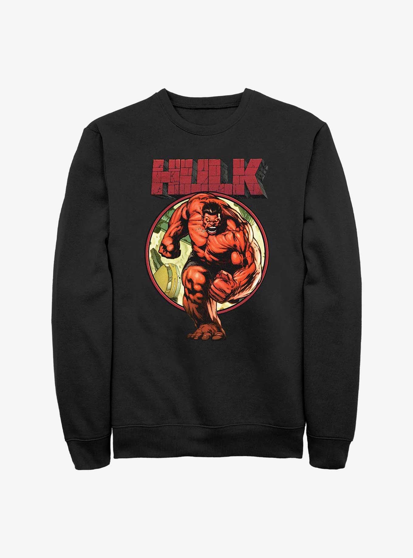 Marvel Red Hulk Run Sweatshirt, , hi-res