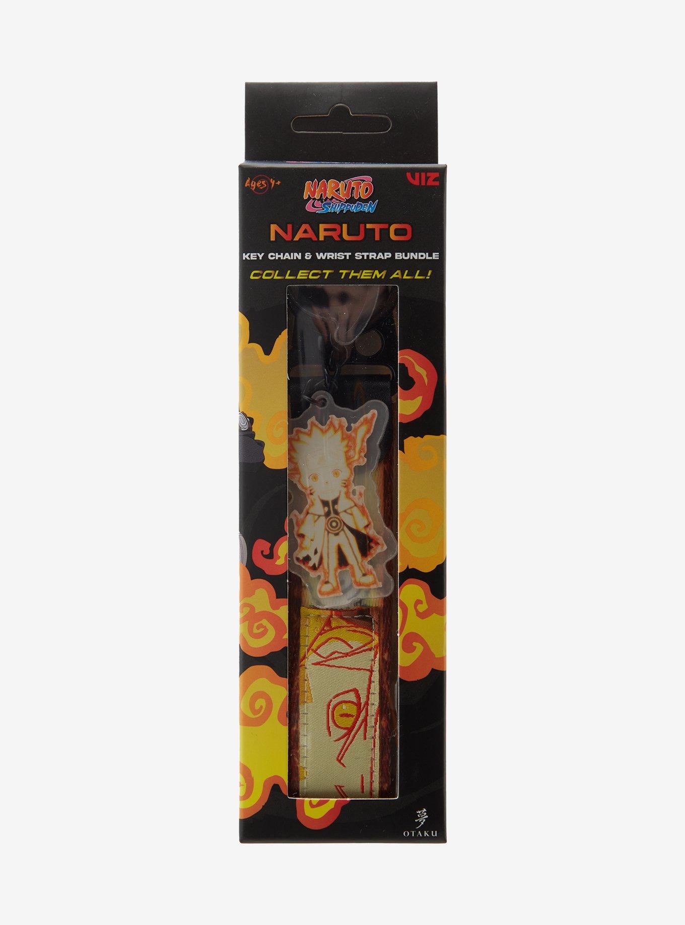 Naruto Shippuden Six Paths Sage Mode Wrist Lanyard With Key Chain