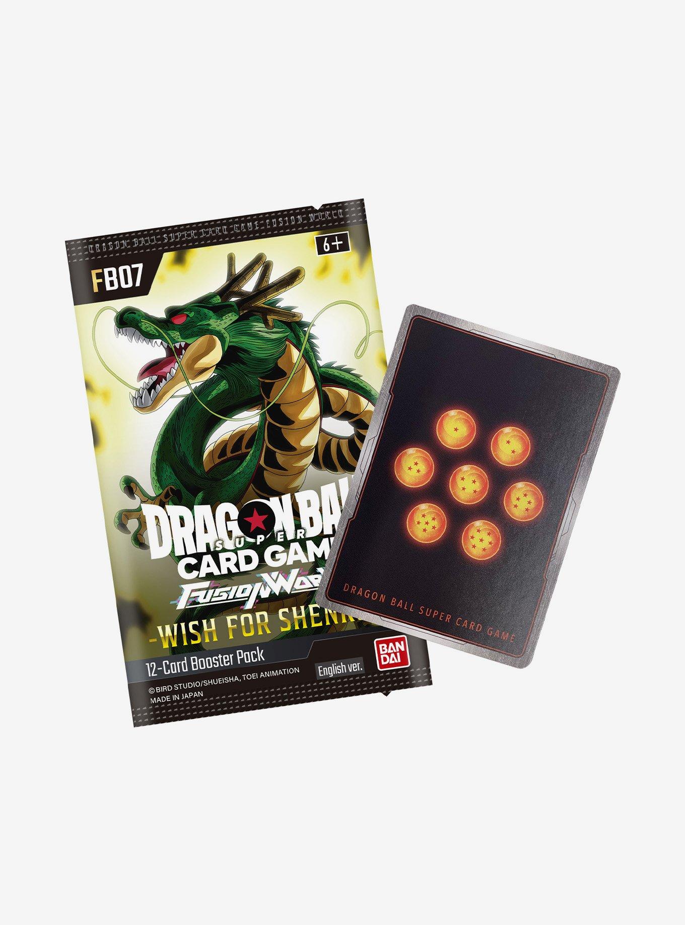 Dragon Ball Super Card Game Fusion World Wish For Shenron Booster Pack, , hi-res