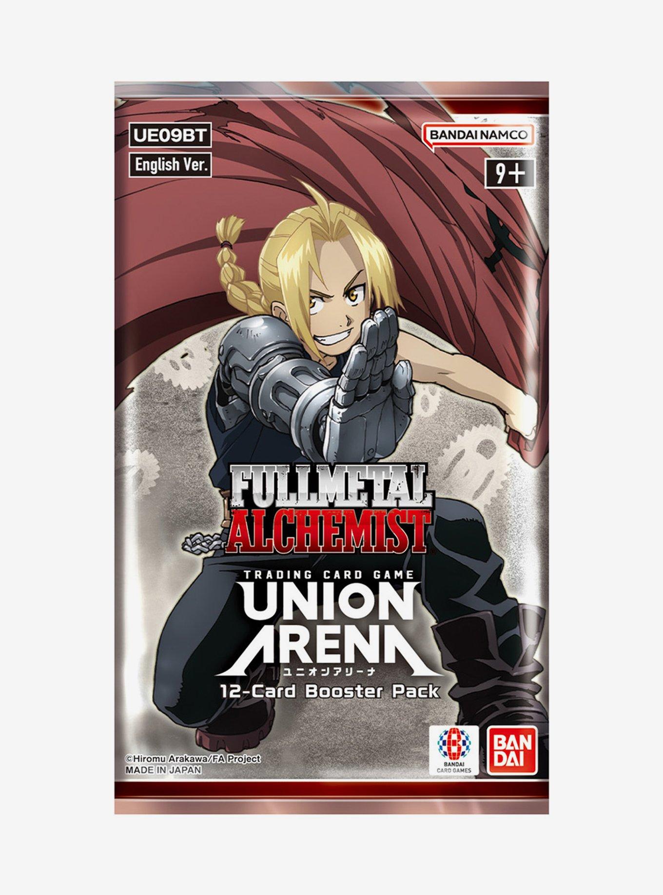Fullmetal Alchemist Union Arena Trading Card Game Booster Pack