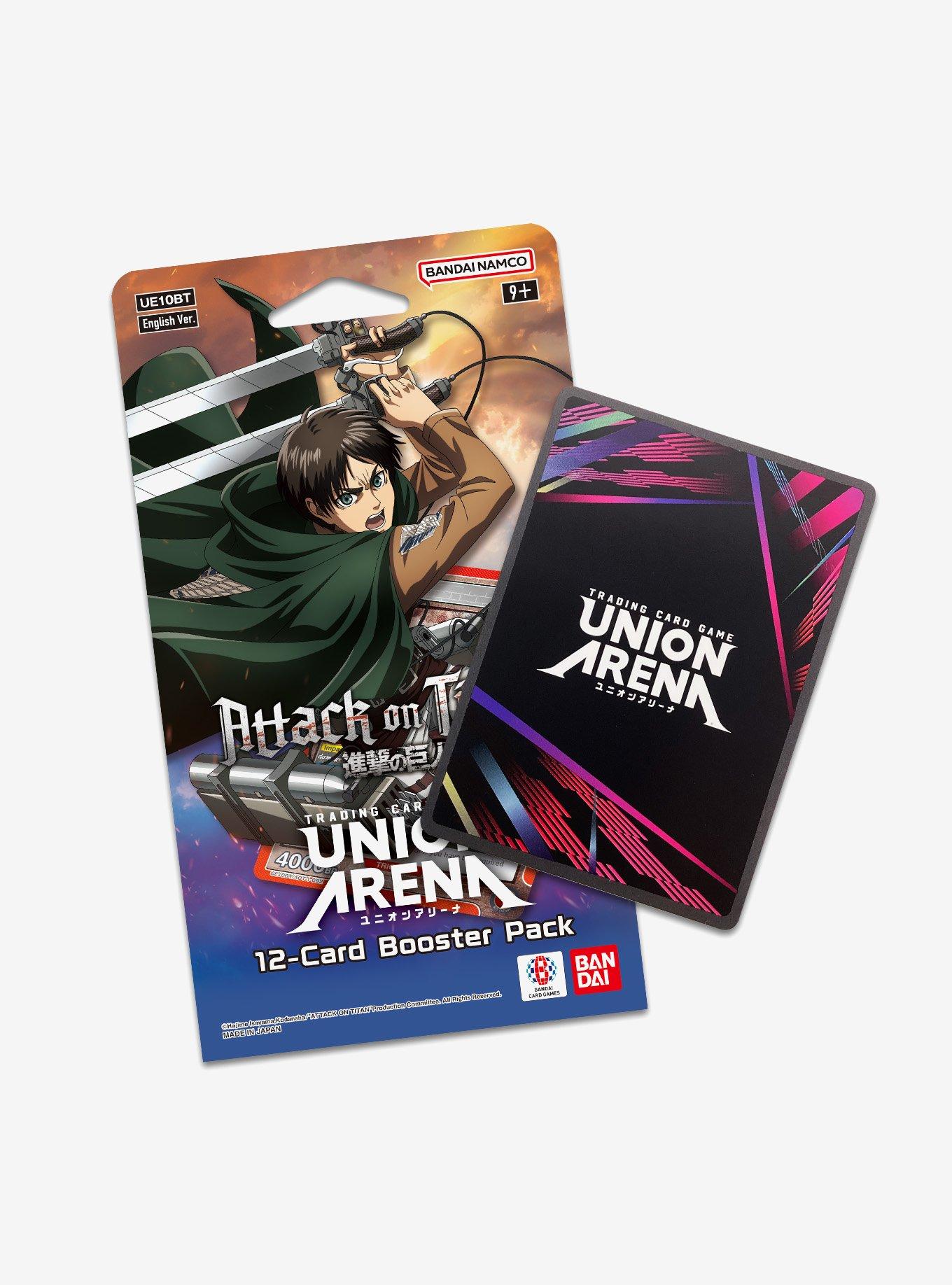 Attack on Titan Union Arena Trading Card Game Booster Pack, , hi-res