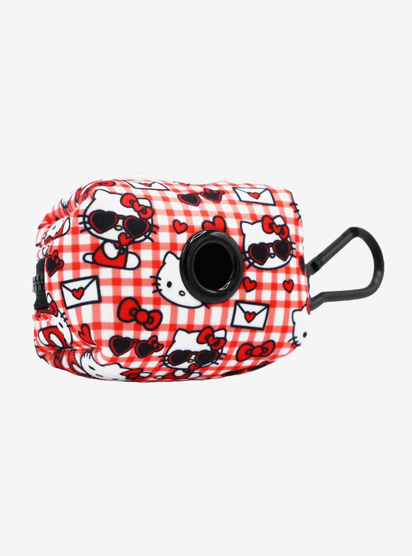 Sassy Woof Sanrio Hello Kitty Gingham Icons Waste Bag Holder, , hi-res