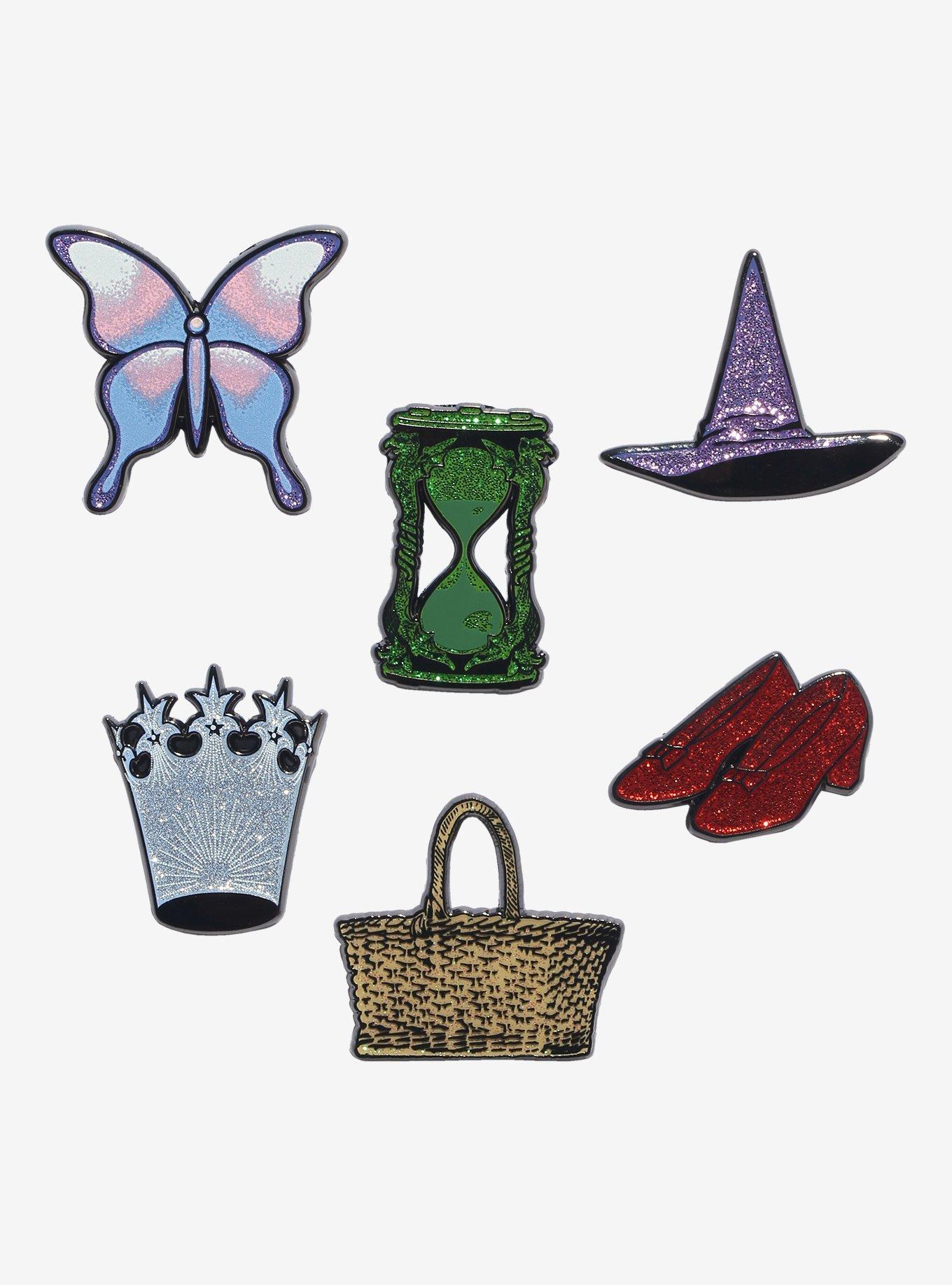 The Wizard of Oz Glittery Icons Blind Box Enamel Pin, , hi-res