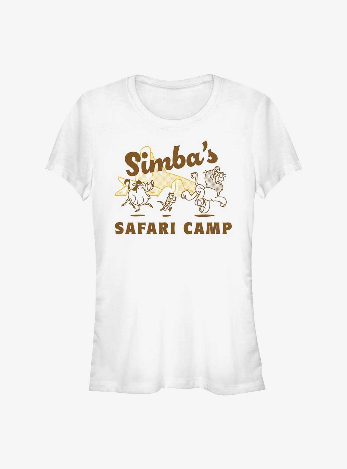 Disney The Lion King Safari Camp Girls T-Shirt, WHITE, hi-res