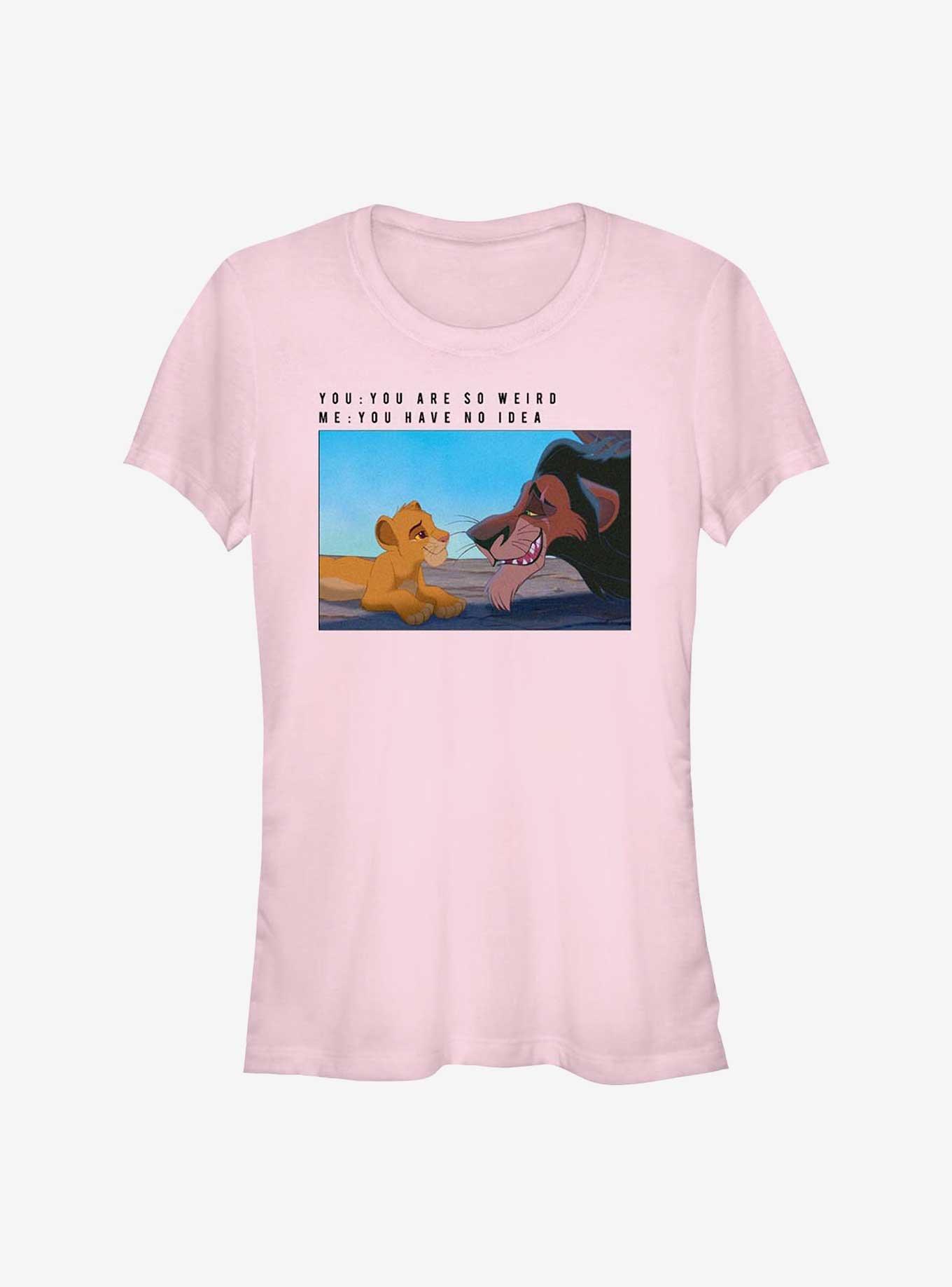 Disney The Lion King Stay Weird Scar Girls T-Shirt, , hi-res