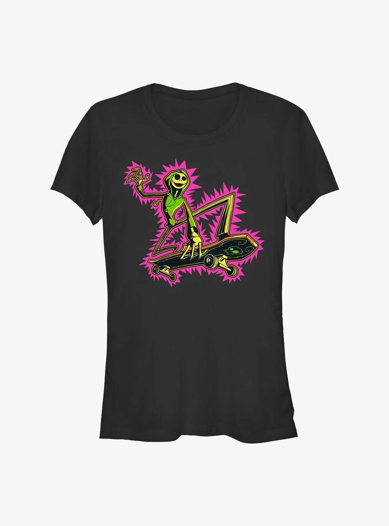The Nightmare Before Christmas Skating Jack Girls T-Shirt, , hi-res