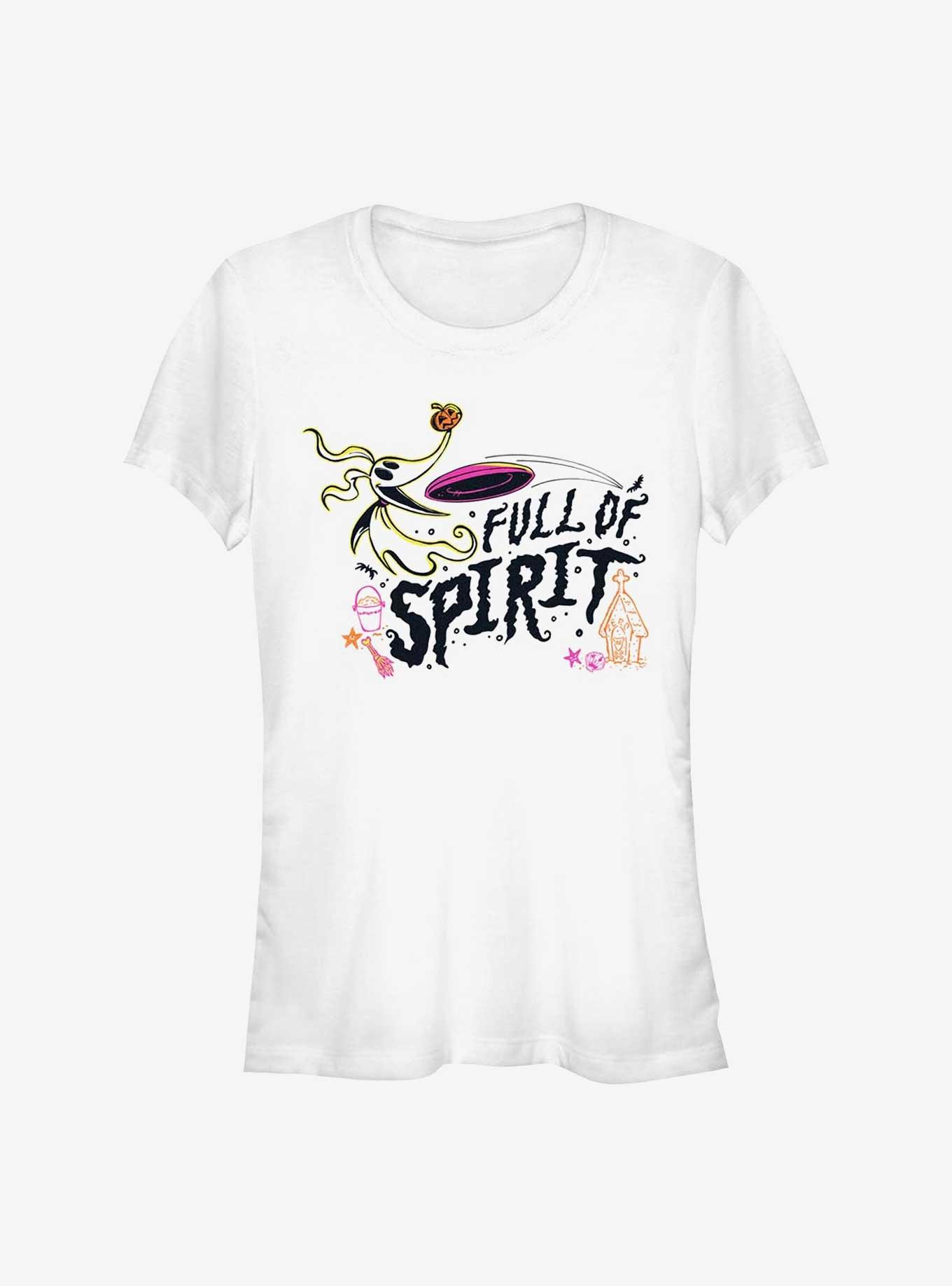 The Nightmare Before Christmas Zero Full Spirit Girls T-Shirt, , hi-res