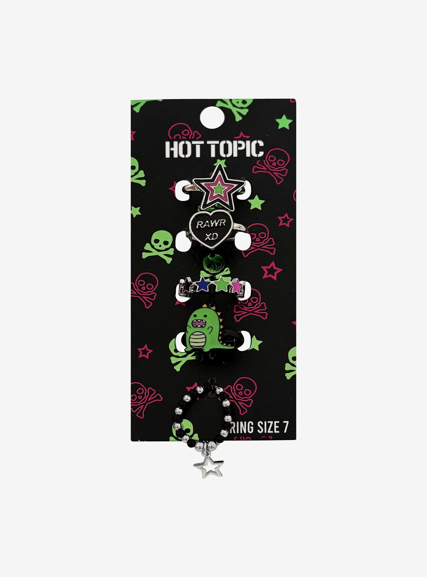 Rawr Dinosaur Ring Set, , hi-res