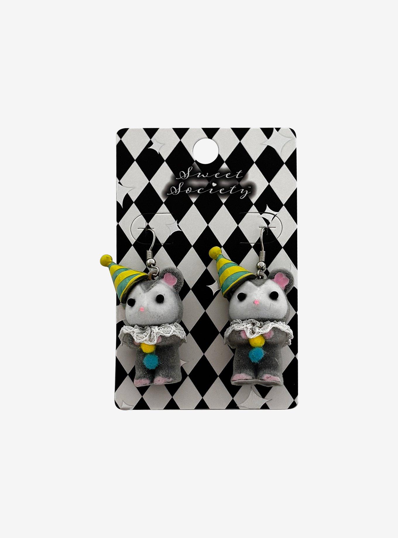 Sweet Society Circus Mice Drop Earrings, , hi-res