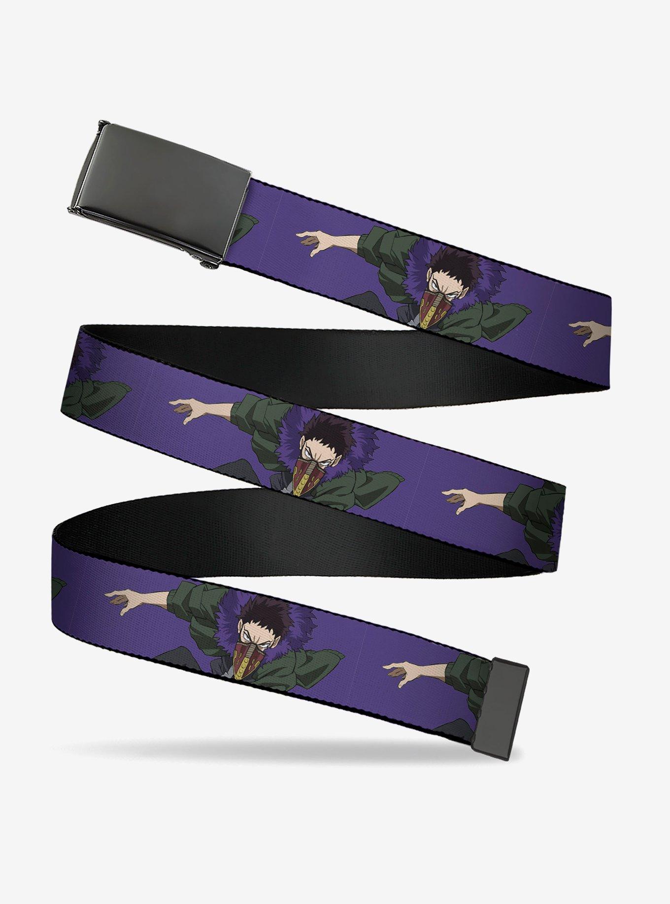 My Hero Academia Kai Chisaki Action Pose Purple Flip Web Belt, , hi-res