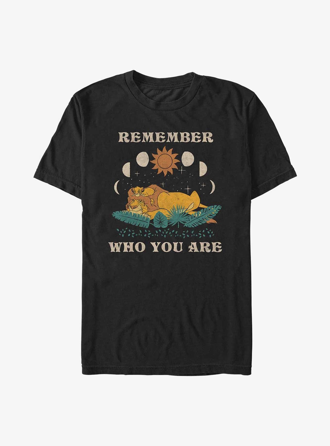 Disney The Lion King Never Forget T-Shirt, BLACK, hi-res