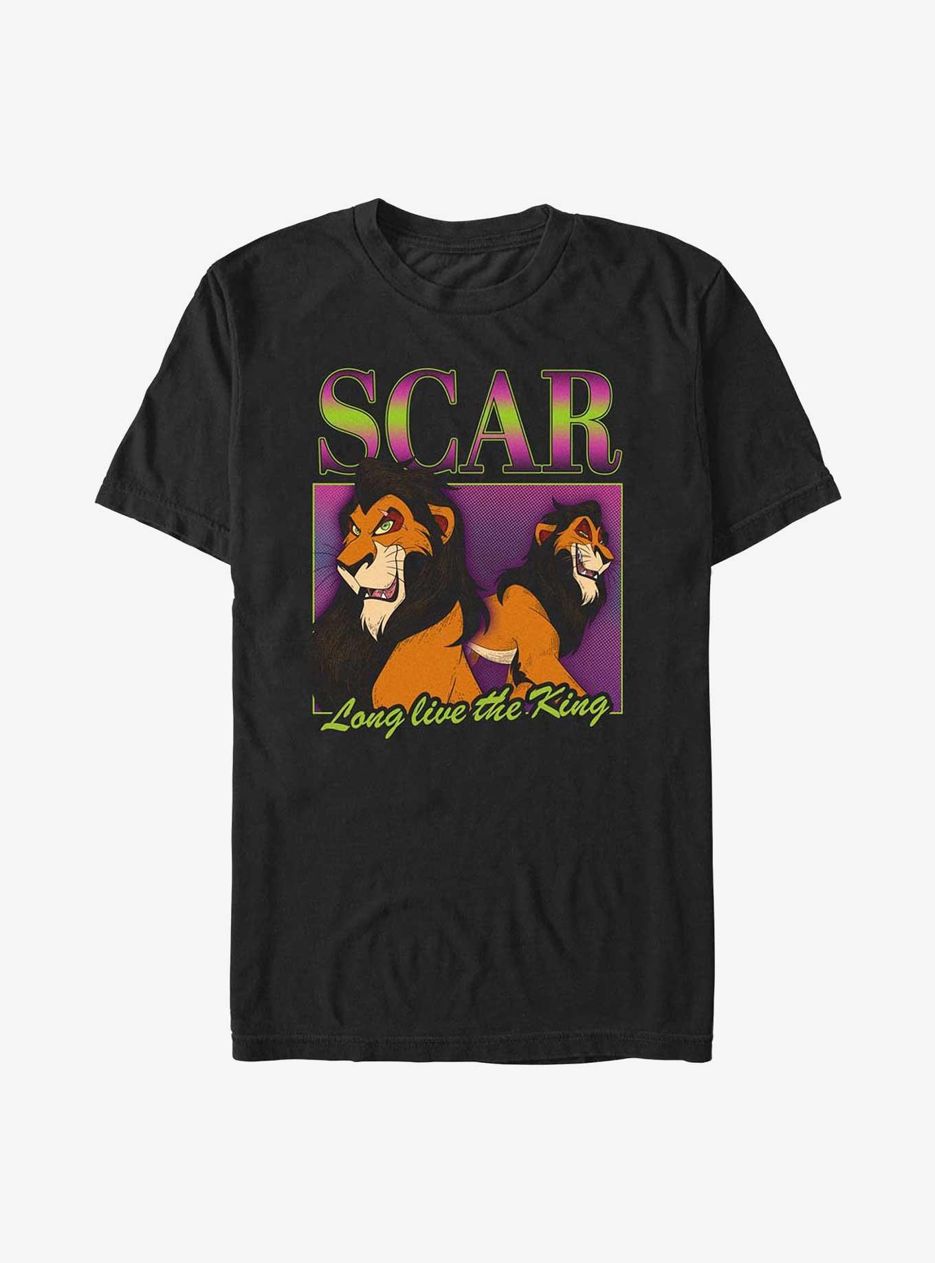 Disney Villains Long Live Scar T-Shirt, BLACK, hi-res