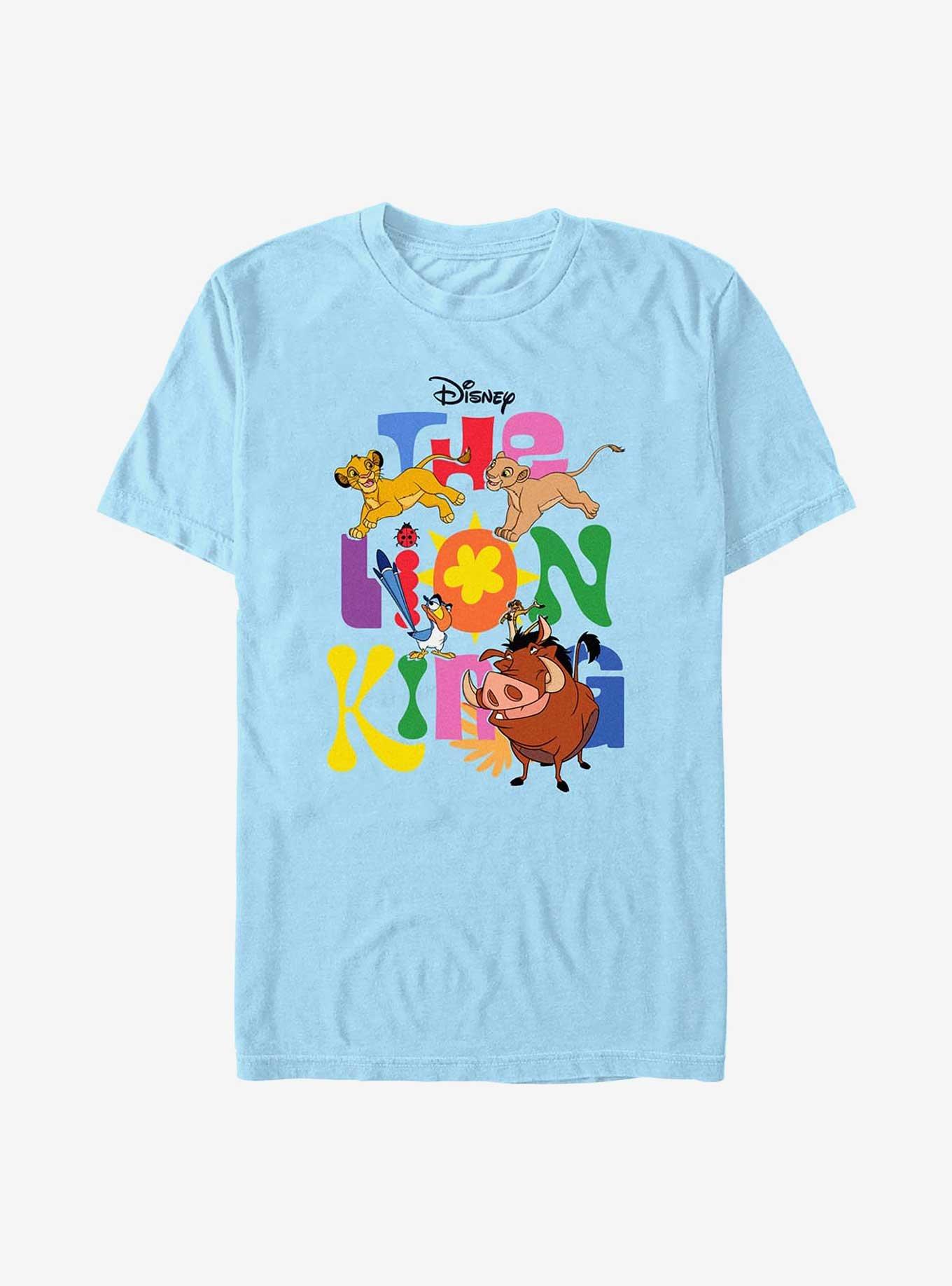 Disney The Lion King With Friends T-Shirt, LT BLUE, hi-res