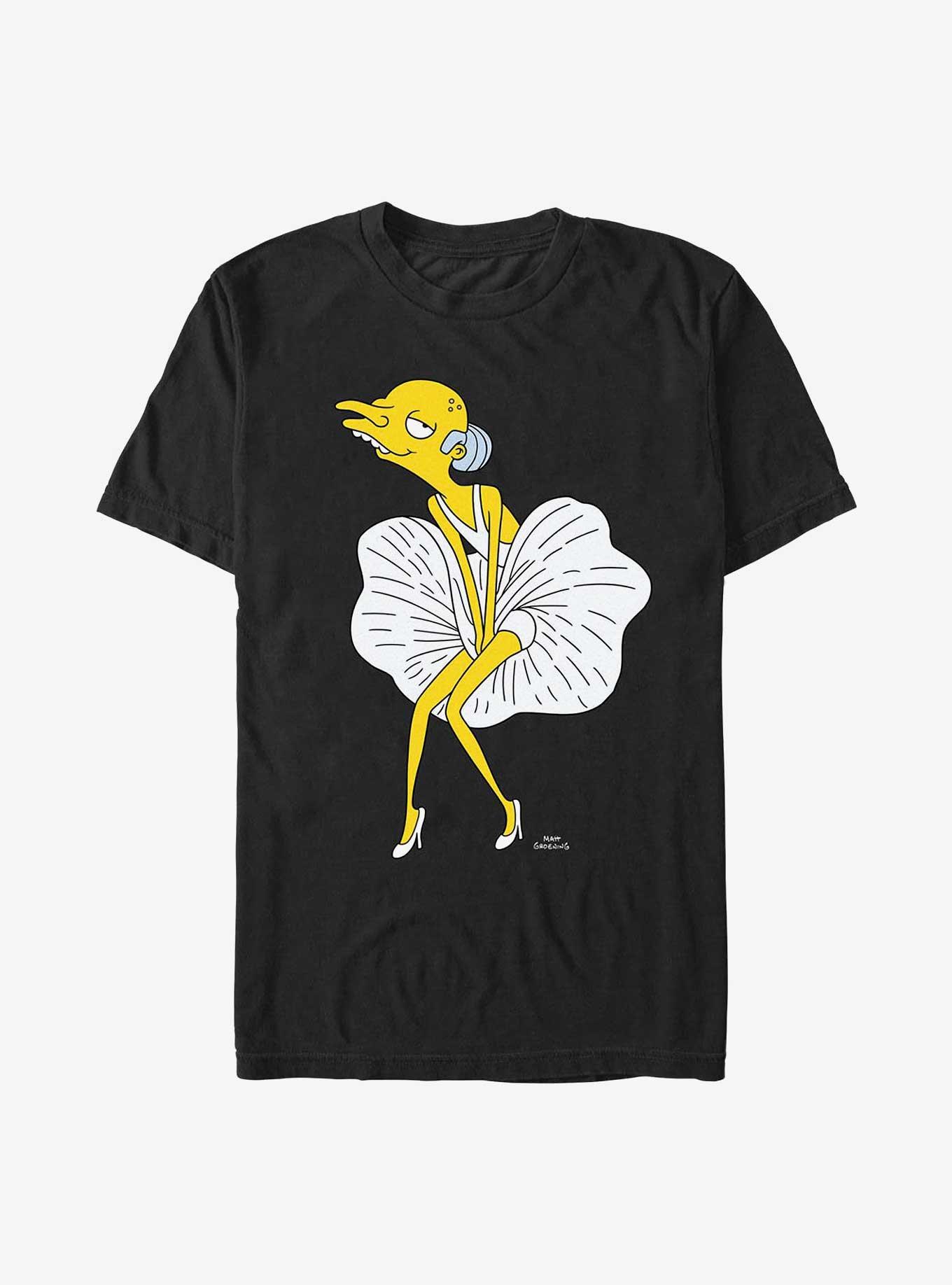 The Simpsons Big Burns Monroe T-Shirt, , hi-res