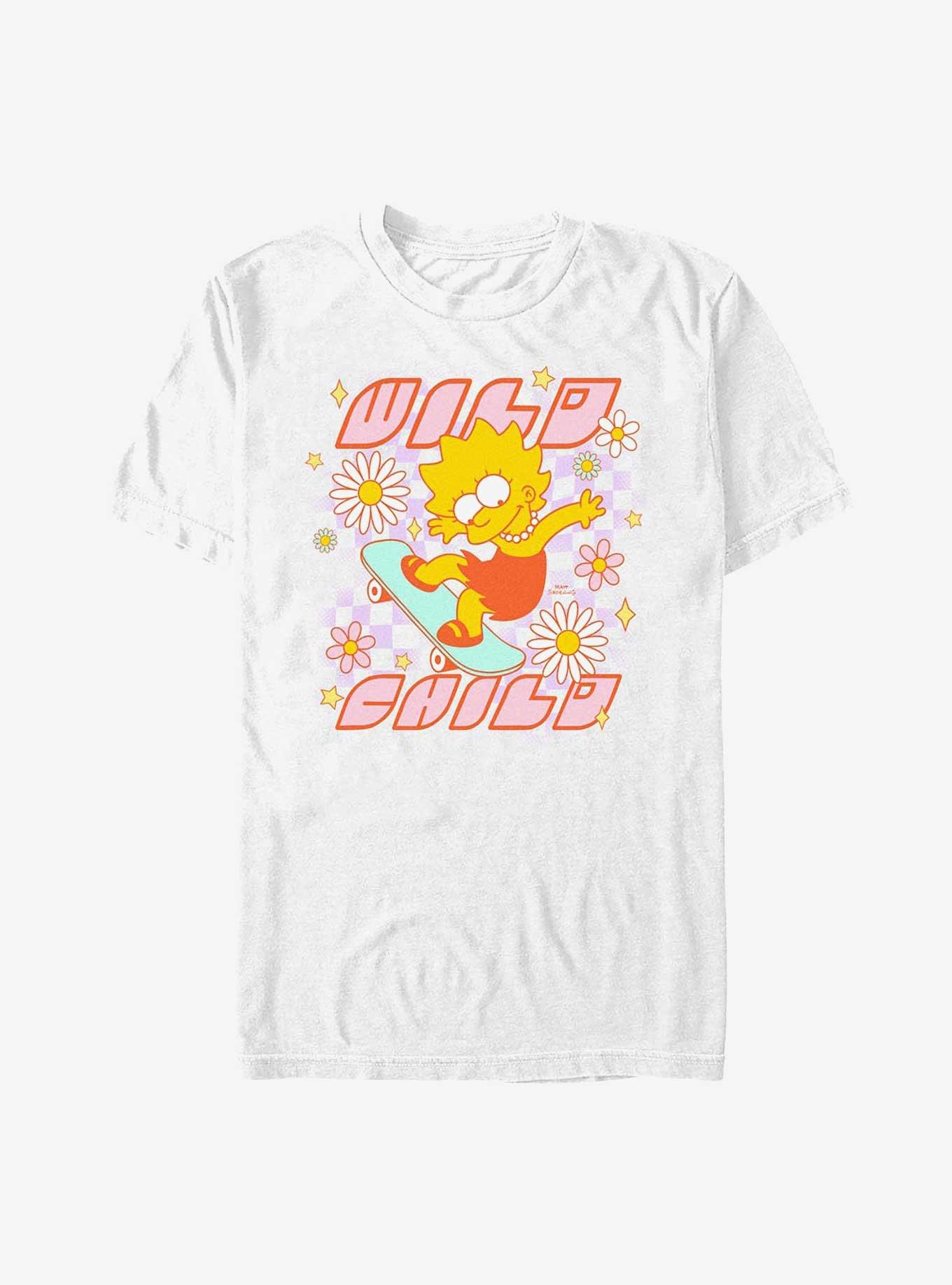 The Simpsons Wild Child Lisa T-Shirt, , hi-res