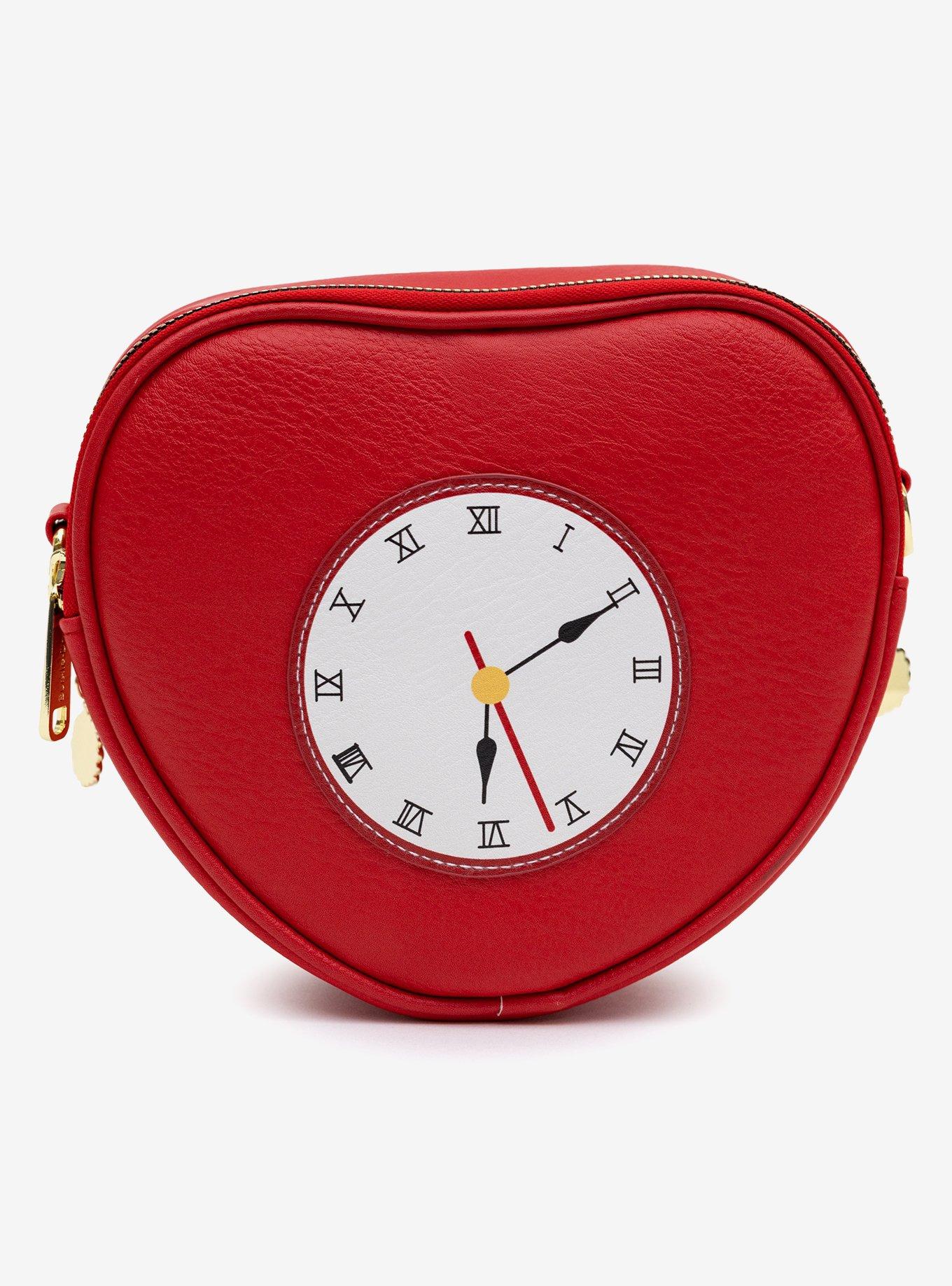 Buckle-Down The Wizard Of Oz Tin Man Heart Figural Crossbody Bag 