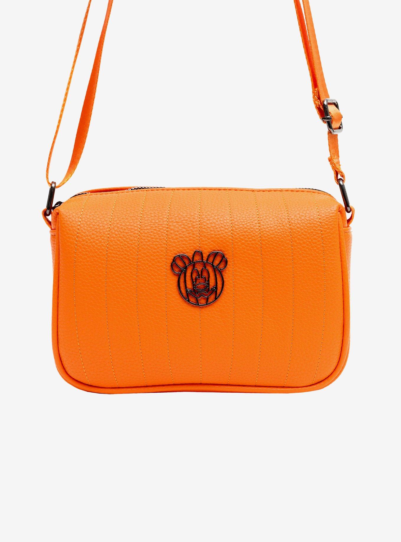 Buckle-Down Disney Mickey Mouse Jack-O'-Lantern Crossbody Bag, , hi-res