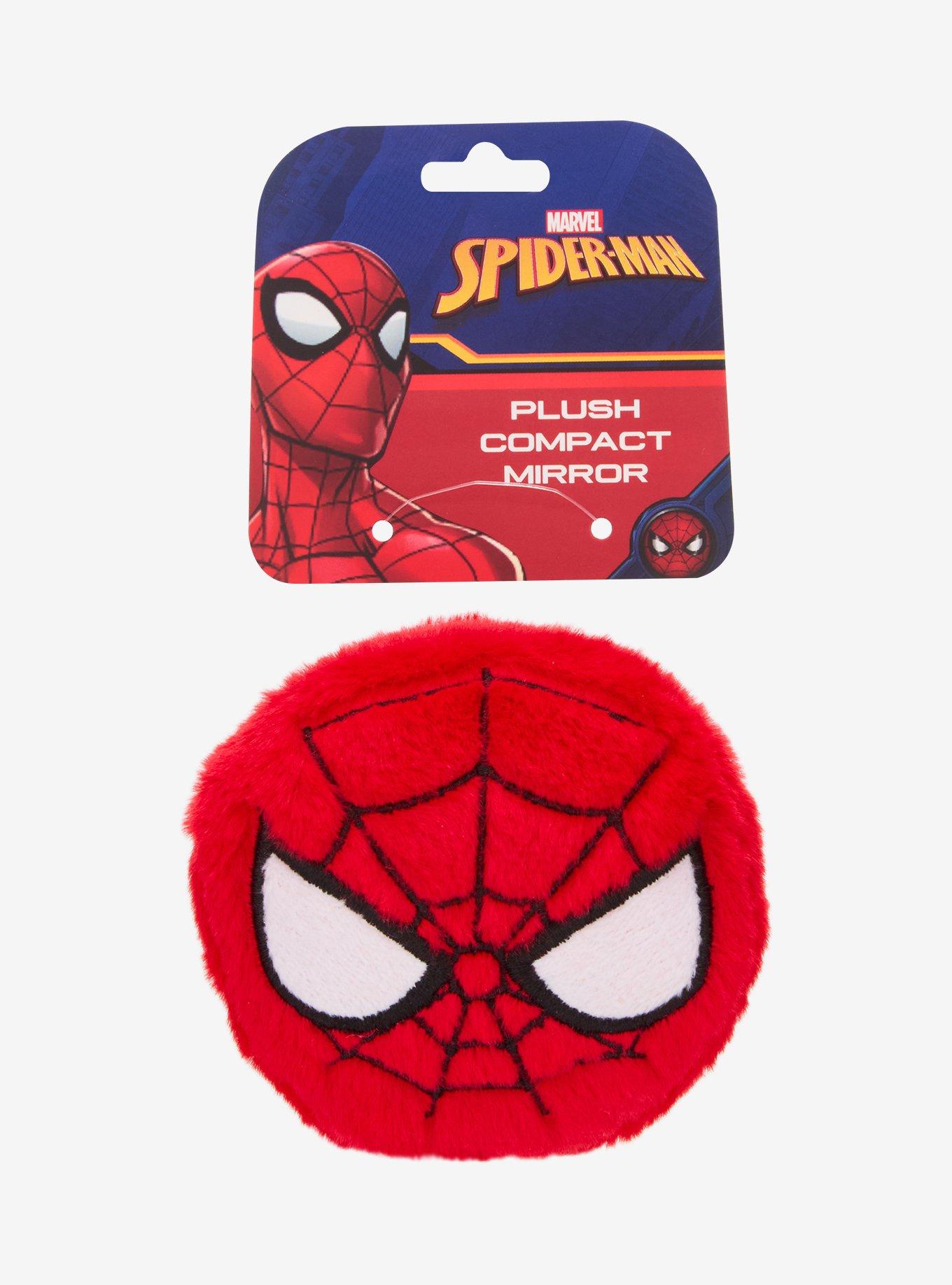 Marvel Spider-Man Plush Mask Compact Mirror - BoxLunch Exclusive, , hi-res