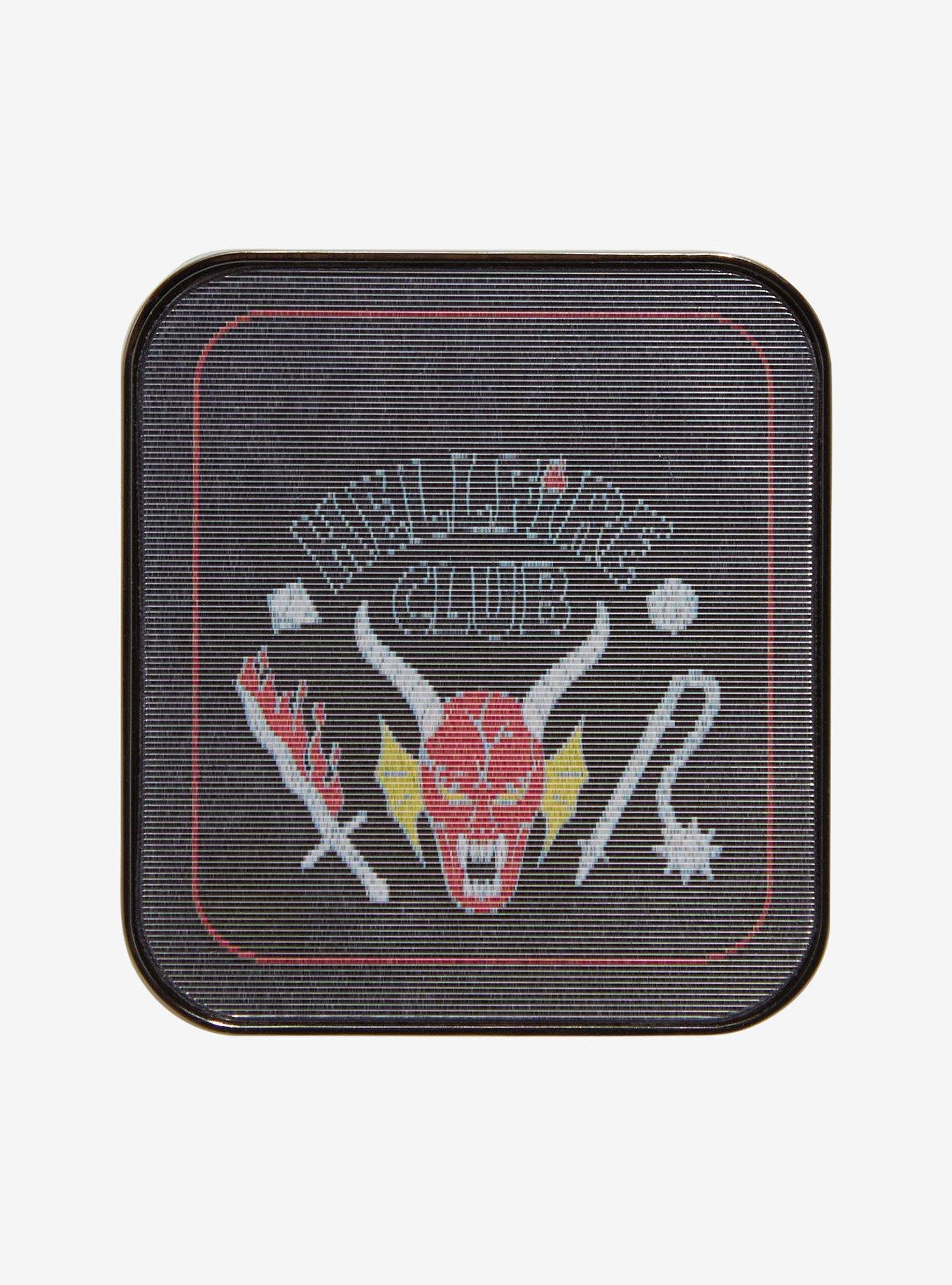Stranger Things Hellfire Club Logo Lenticular Enamel Pin - BoxLunch Exclusive, , hi-res