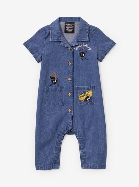 Studio Ghibli® Spirited Away Soot Sprites Embroidered Infant One-Piece — BoxLunch Exclusive | BoxLunch