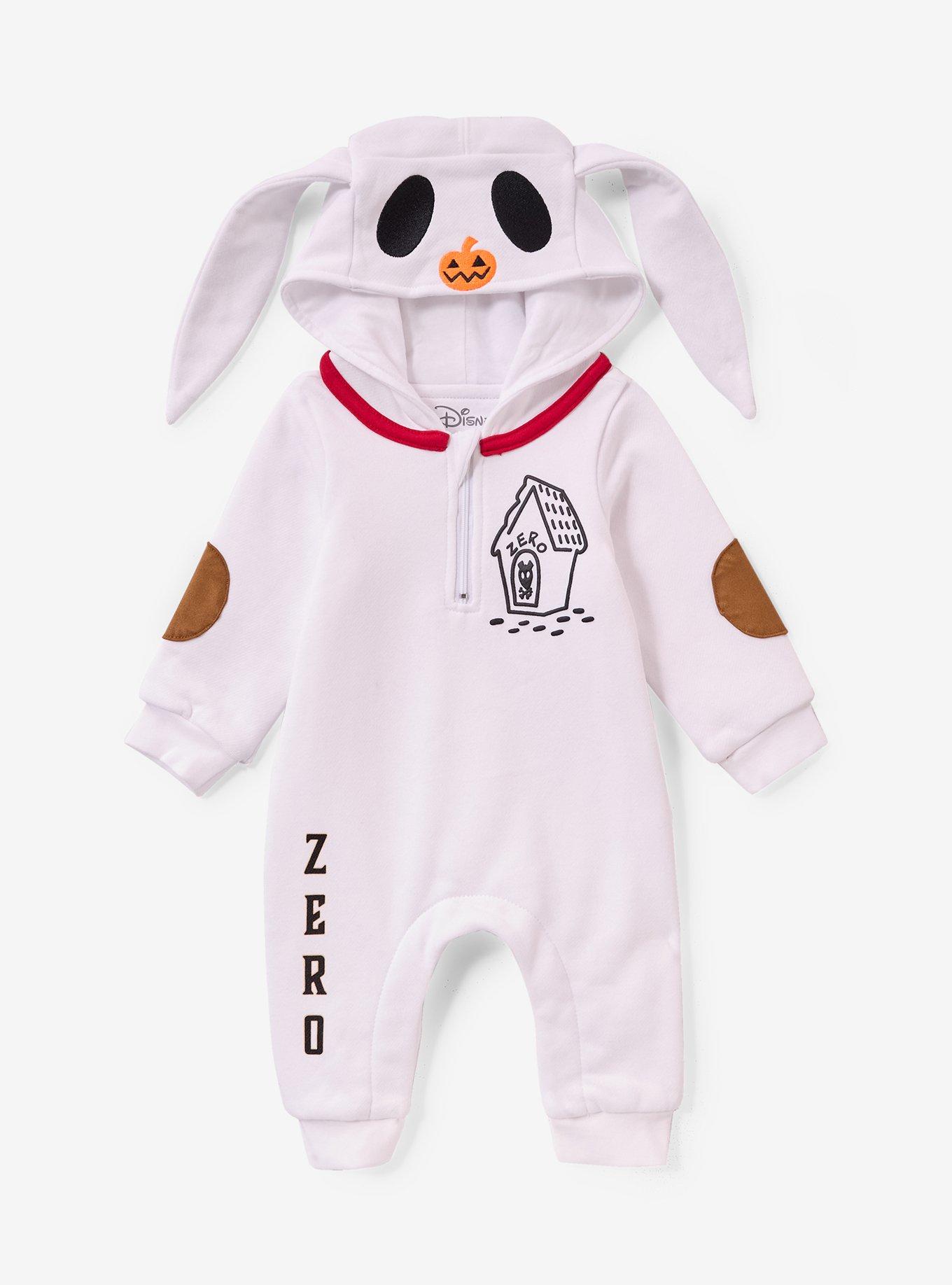 Disney The Nightmare Before Christmas Zero Glow-in-the-Dark Infant One-Piece - BoxLunch Exclusive, , hi-res