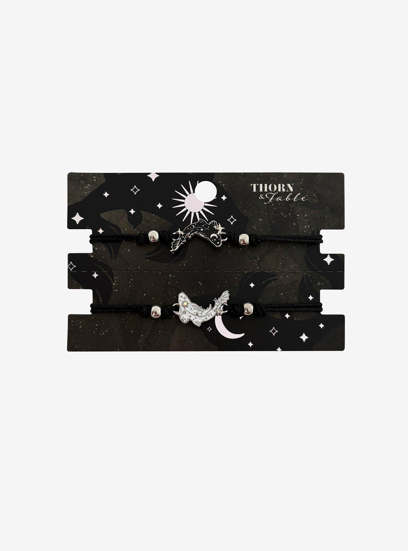 Thorn & Fable Yin Yang Koi Fish Best Friend Cord Bracelet Set, , hi-res
