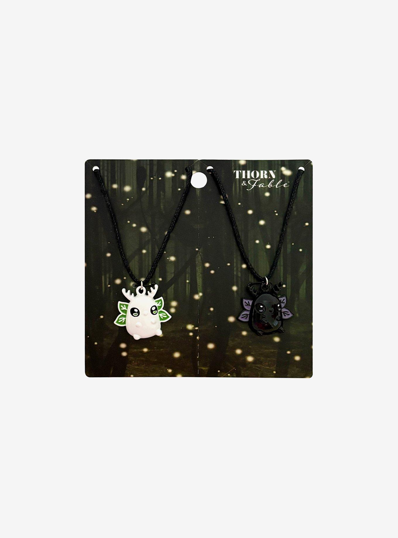 Thorn & Fable Mythical Creature Best Friend Necklace Set, , hi-res