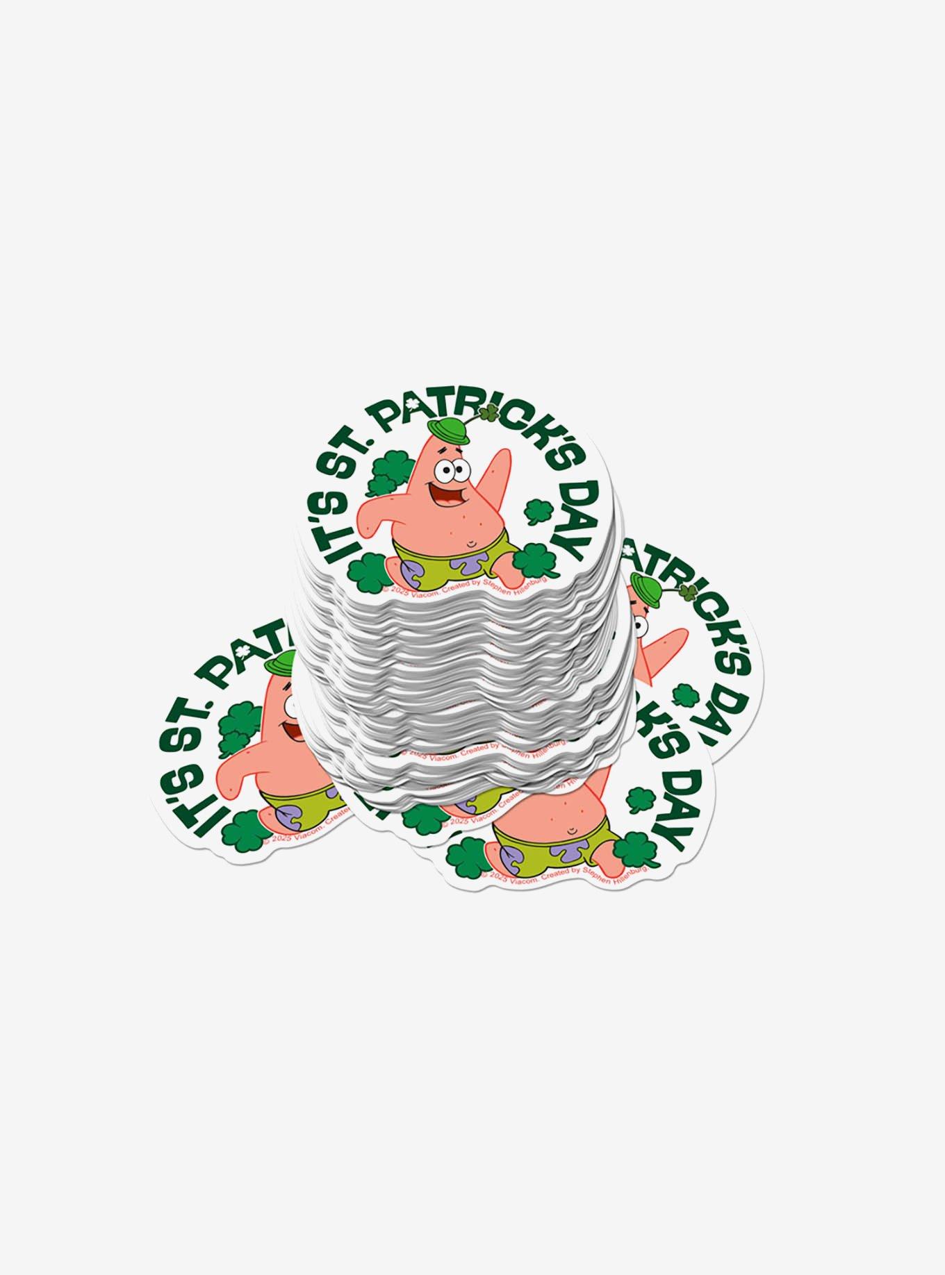 SpongeBob SquarePants It's St. Patrick's Day 100ct Sticker Pack, , hi-res