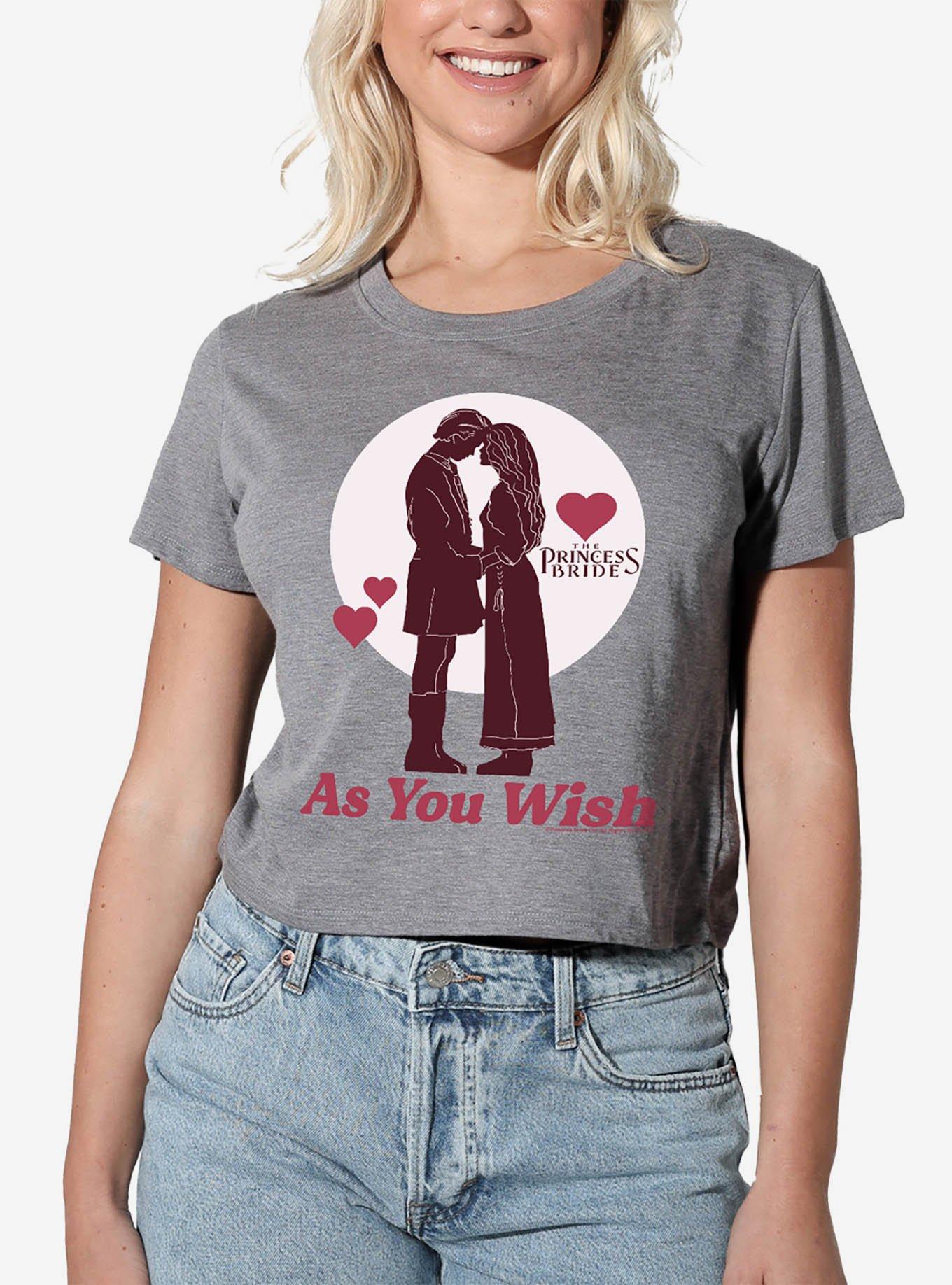 The Princess Bride As You Wish Girls Crop Top T-Shirt, , hi-res