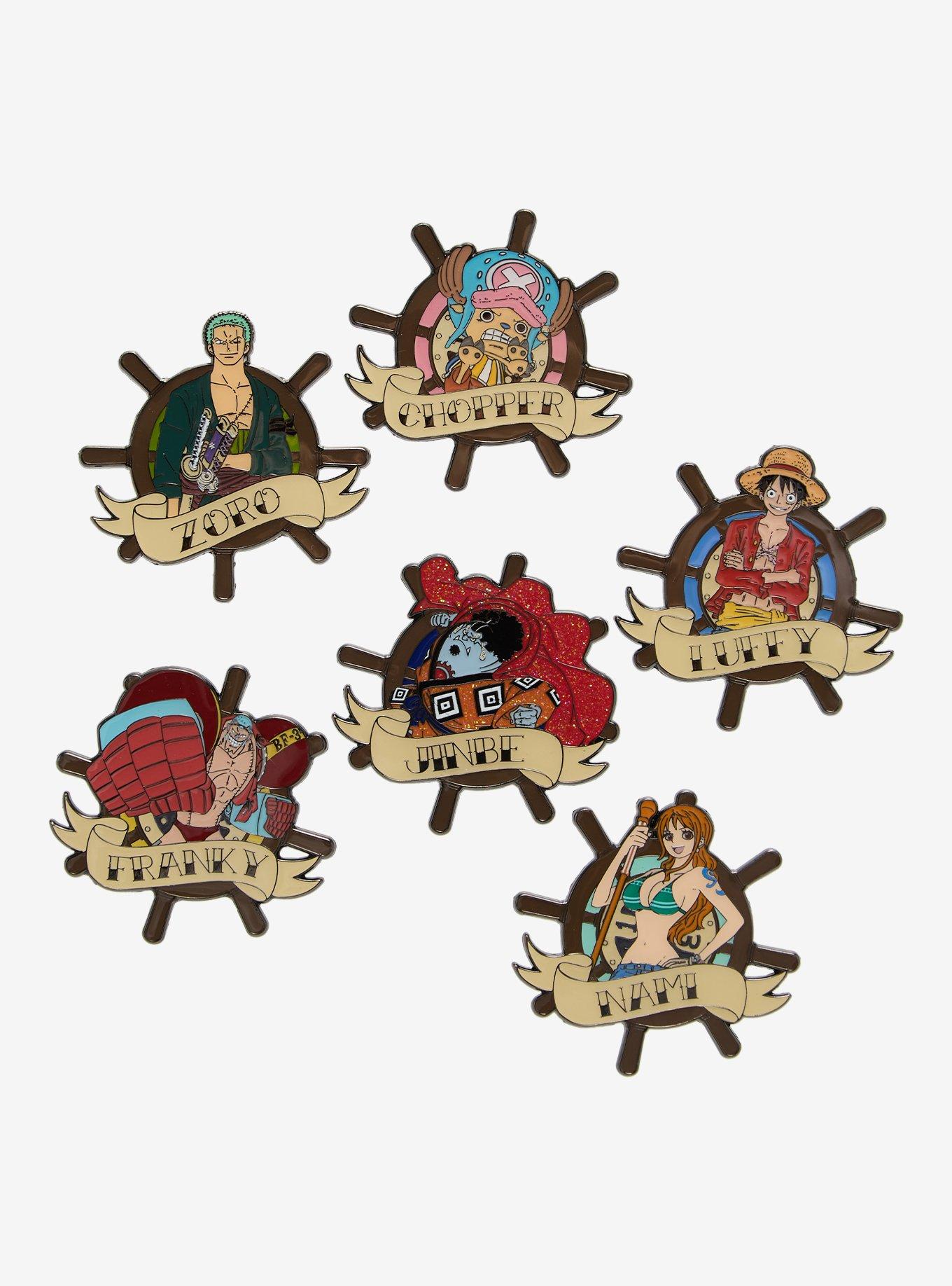 Loungefly One Piece Tattoo Blind Box Enamel Pin Hot Topic Exclusive, , hi-res